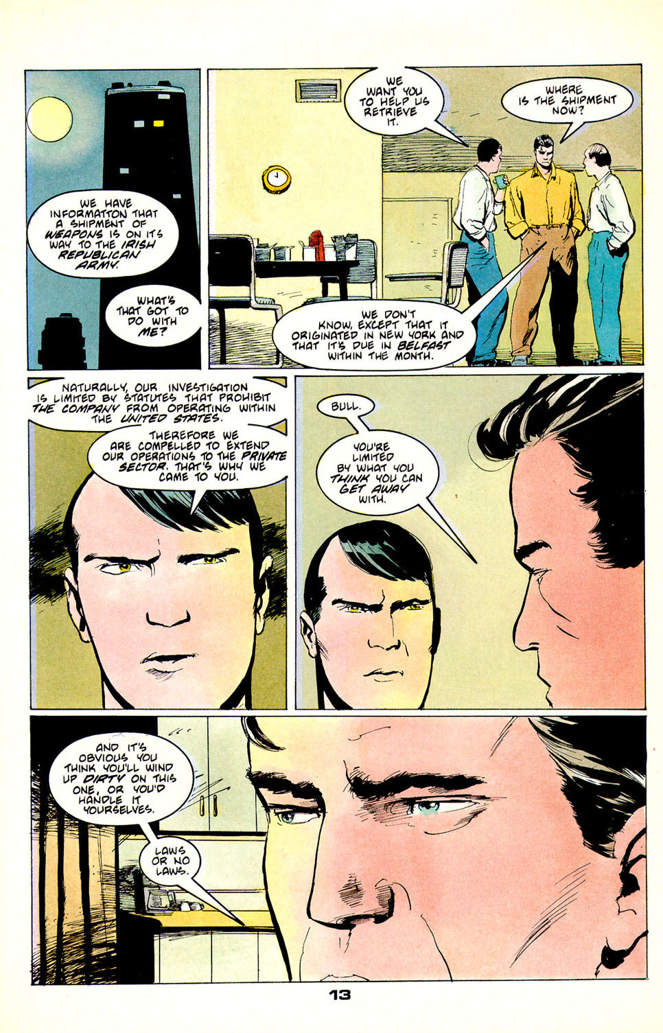 Read online Jon Sable, Freelance comic -  Issue #54 - 15