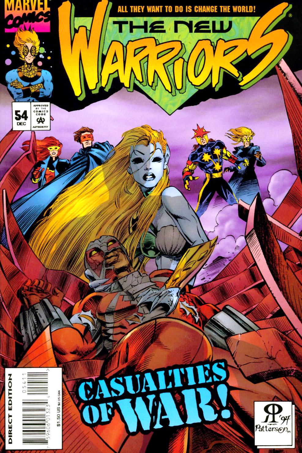 The New Warriors Issue #54 #58 - English 1