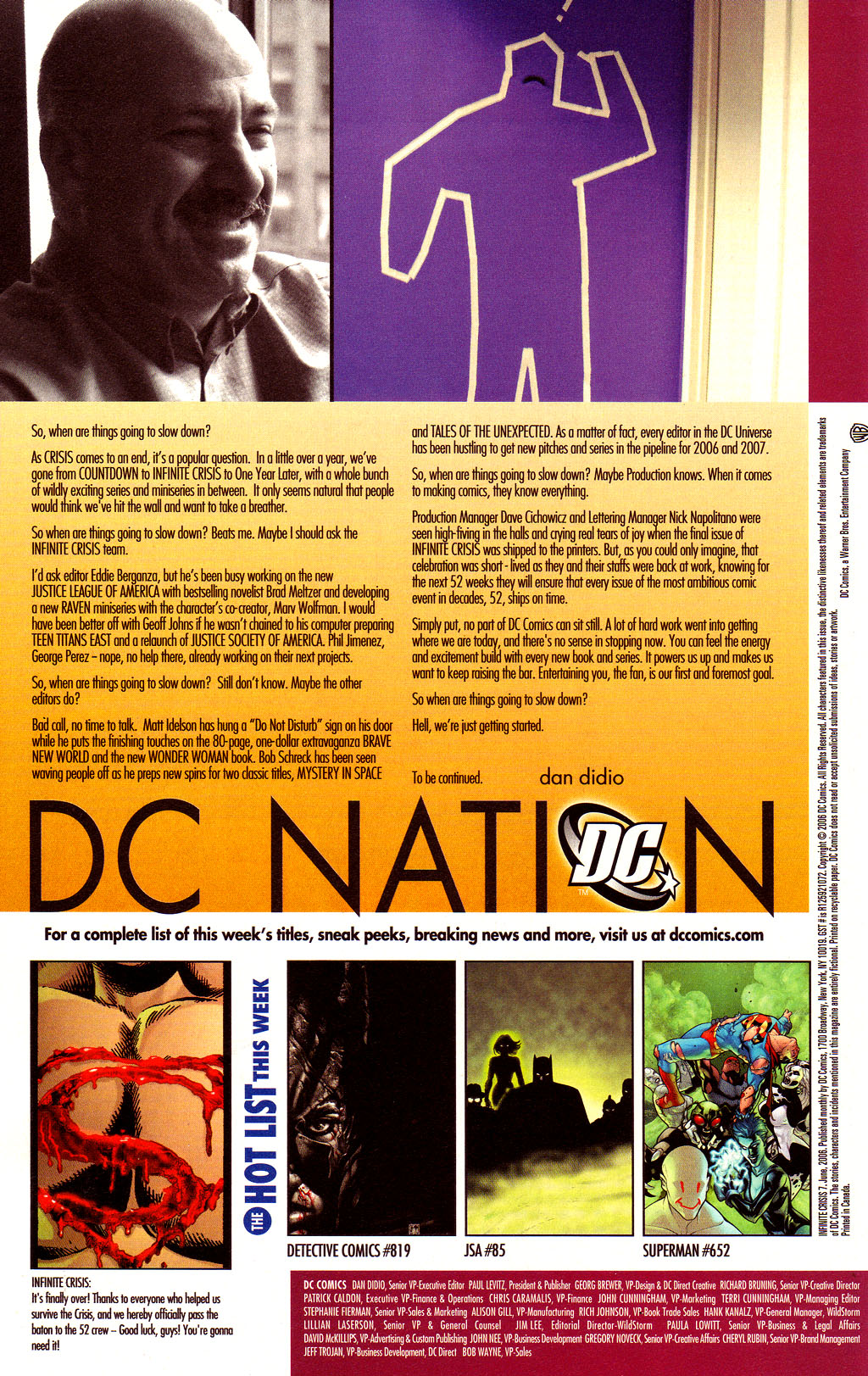 Read online Infinite Crisis (2005) comic -  Issue #7 - 34