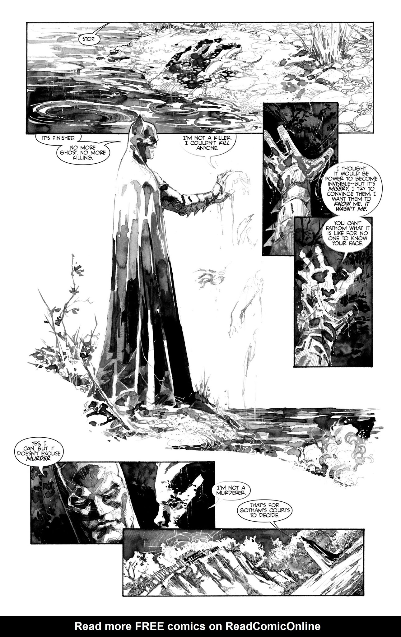 Read online Batman Black and White (2013) comic -  Issue #4 - 10