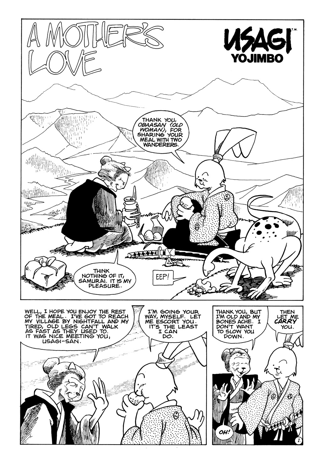 Read online Usagi Yojimbo (1987) comic -  Issue #8 - 3