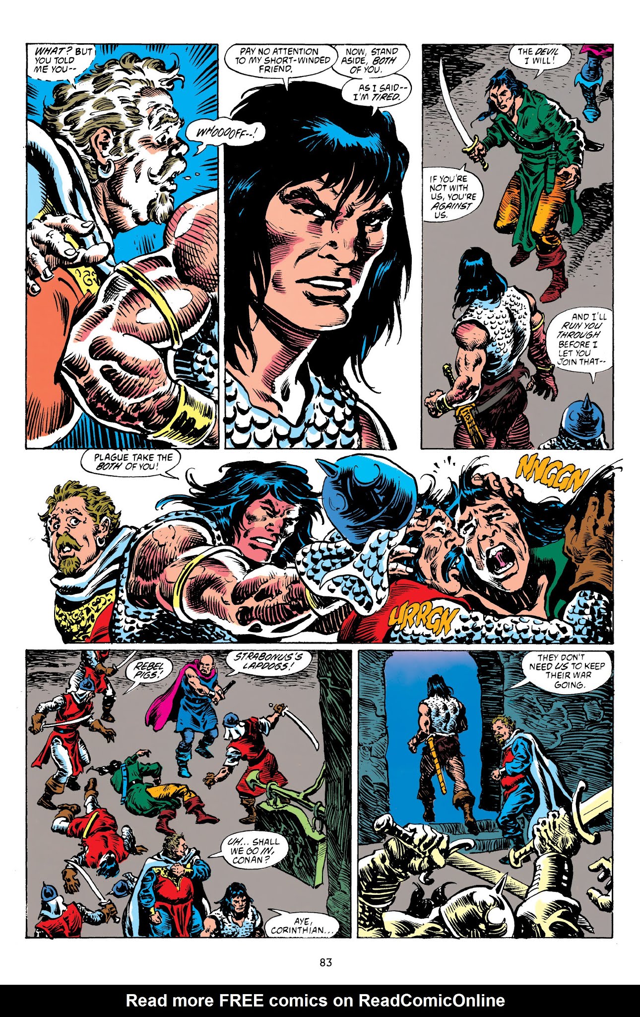 Read online The Chronicles of Conan comic -  Issue # TPB 32 (Part 1) - 84