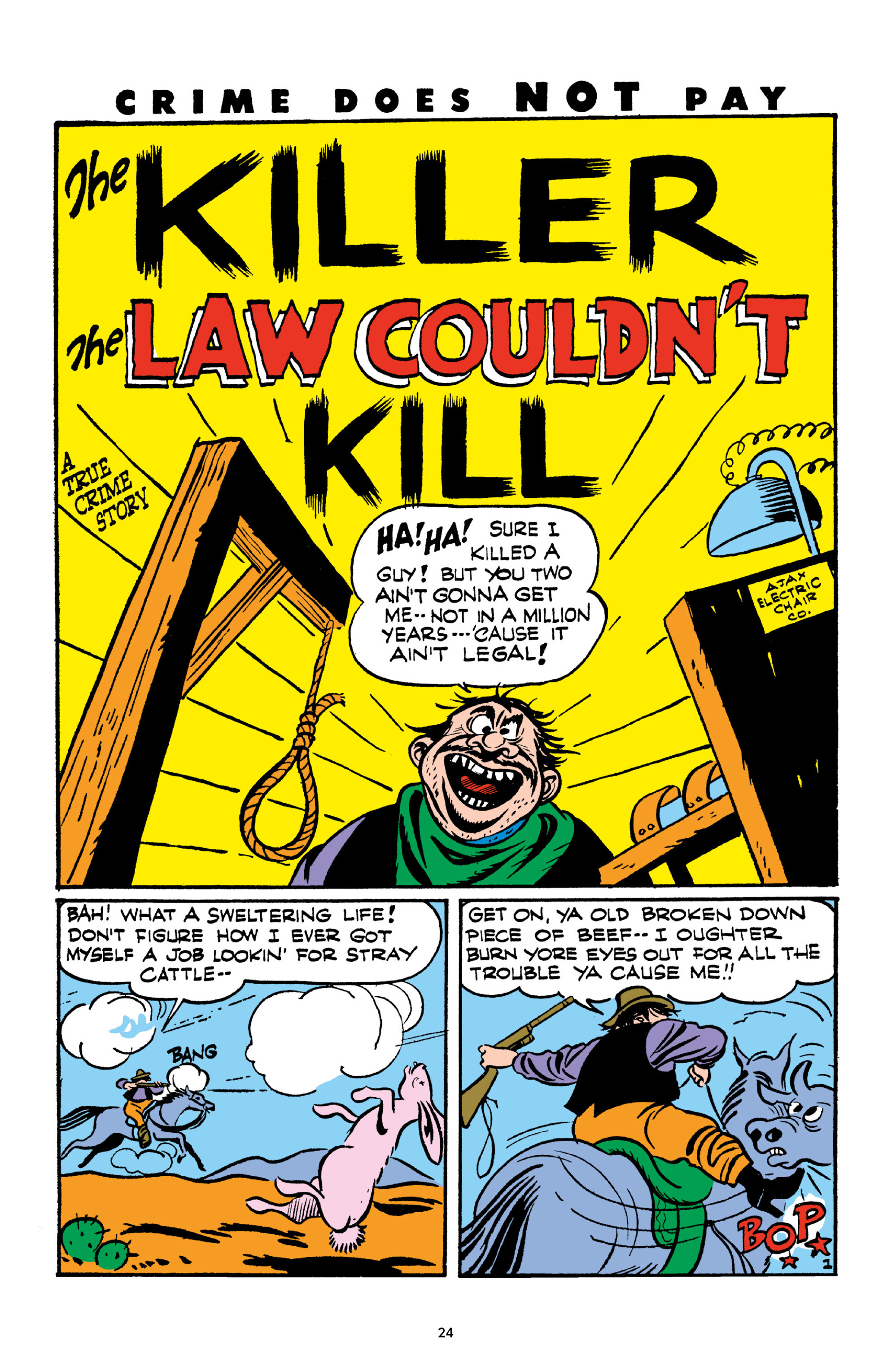 Read online Crime Does Not Pay Archives comic -  Issue # TPB 3 (Part 1) - 24