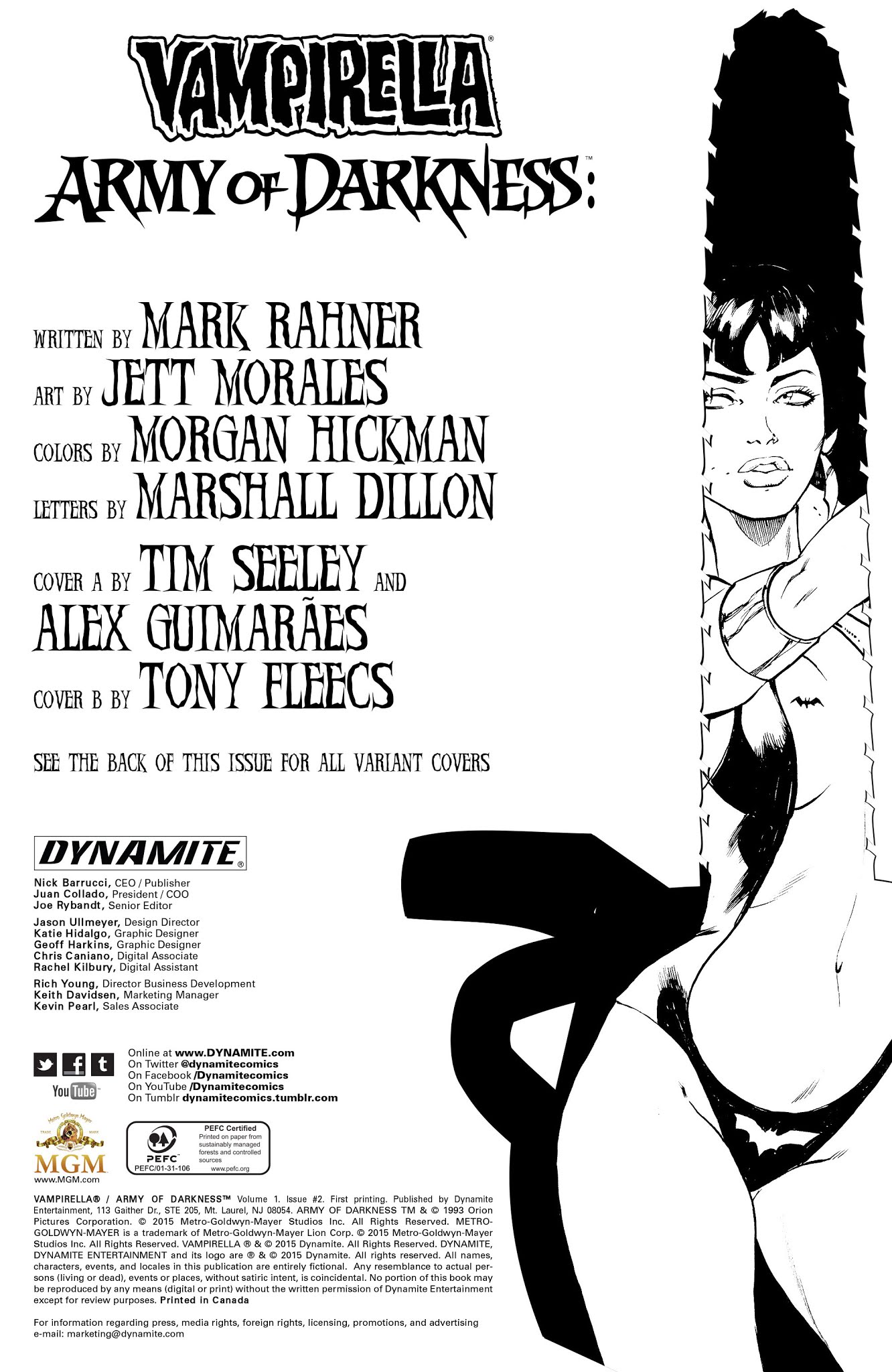 Read online Vampirella/Army of Darkness comic -  Issue #2 - 3