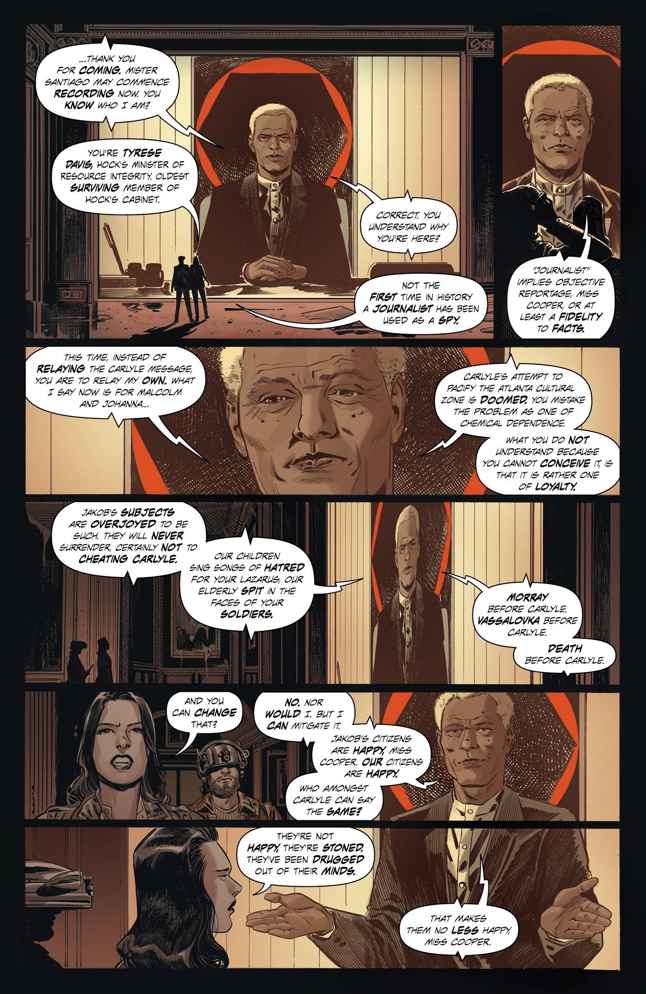Read online Lazarus: X  66 comic -  Issue #5 - 18