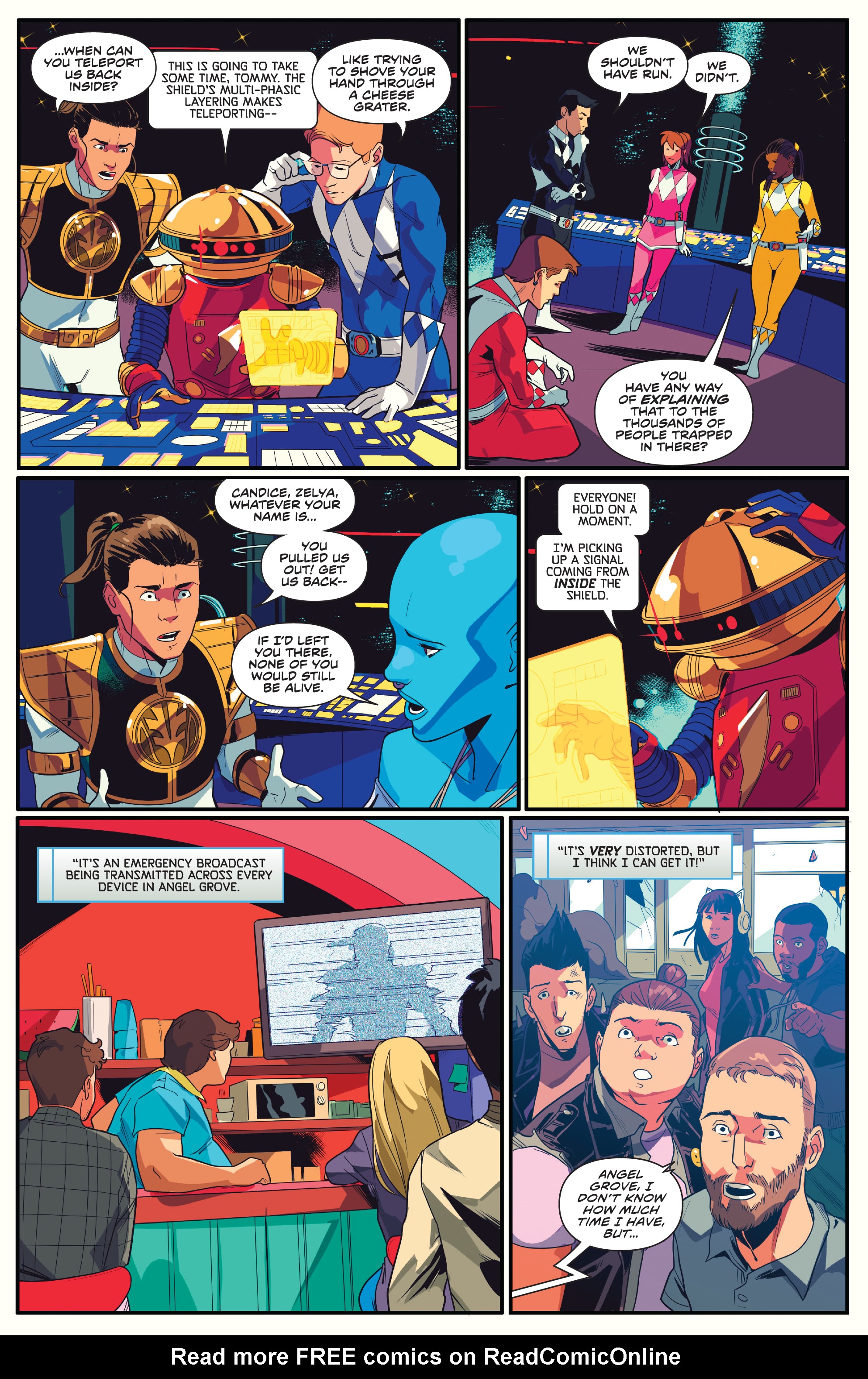 Read online Mighty Morphin comic -  Issue #4 - 20