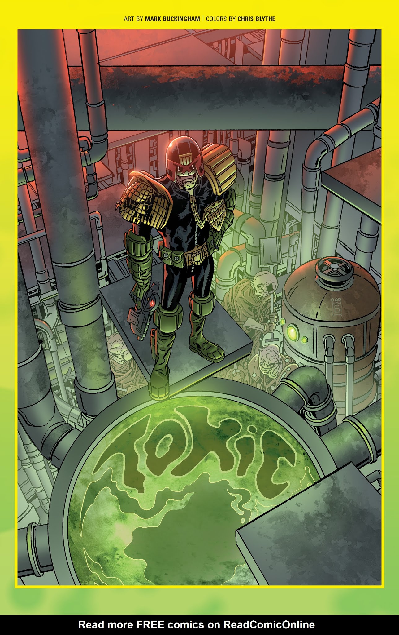 Read online Judge Dredd: Toxic comic -  Issue #1 - 23