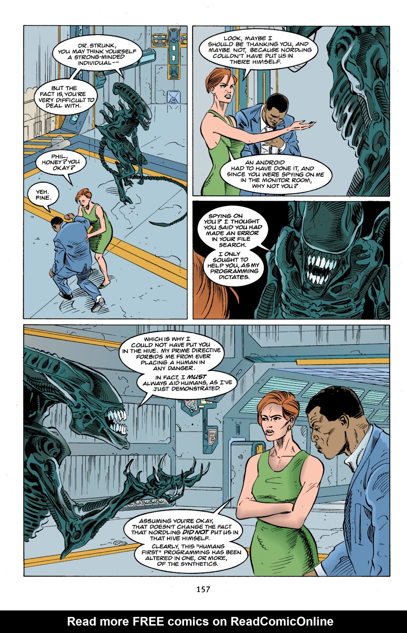 Read online Aliens Omnibus comic -  Issue # TPB 4 - 157