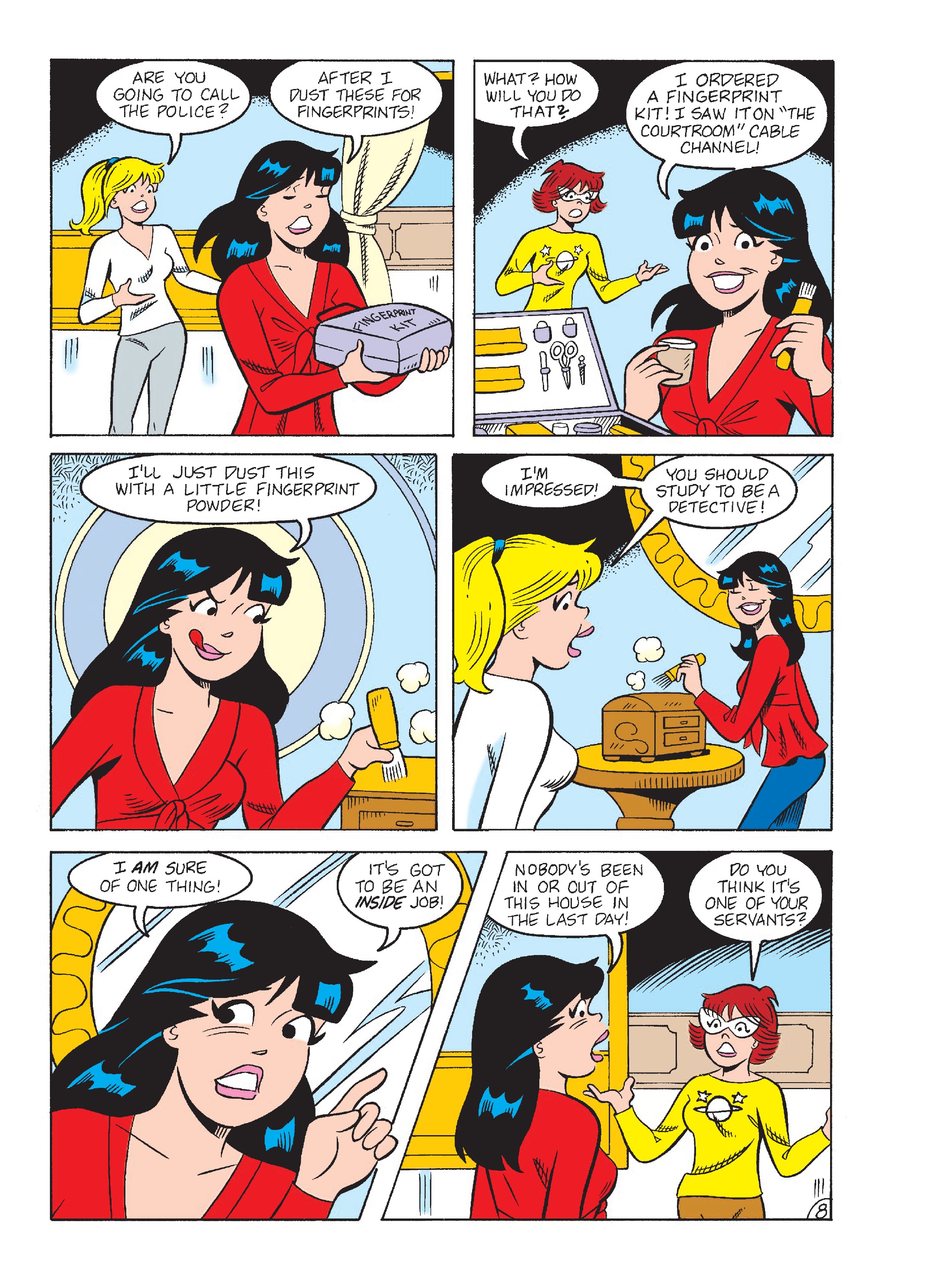 Read online World of Betty & Veronica Digest comic -  Issue #3 - 130