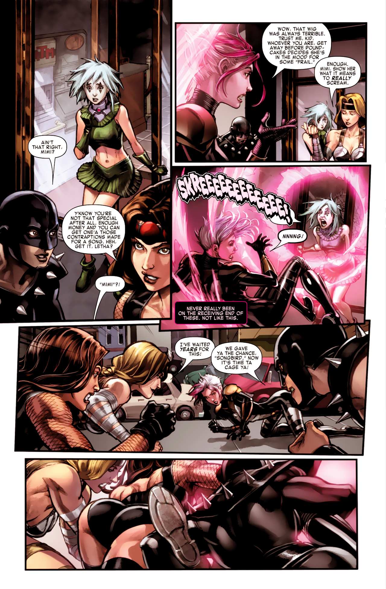 Read online Women of Marvel Digital comic -  Issue #6 - 7
