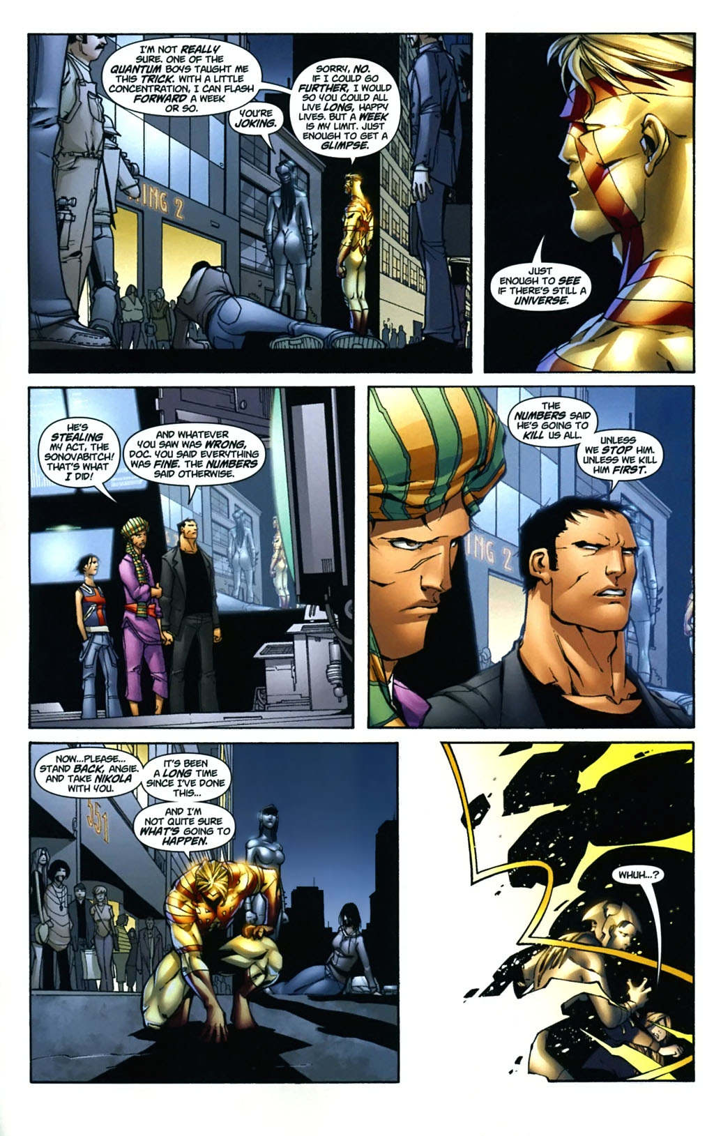 Read online Captain Atom: Armageddon comic -  Issue #7 - 11