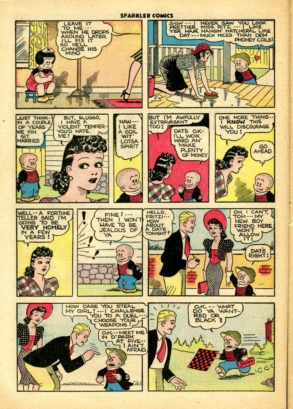 Read online Sparkler Comics comic -  Issue #26 - 18