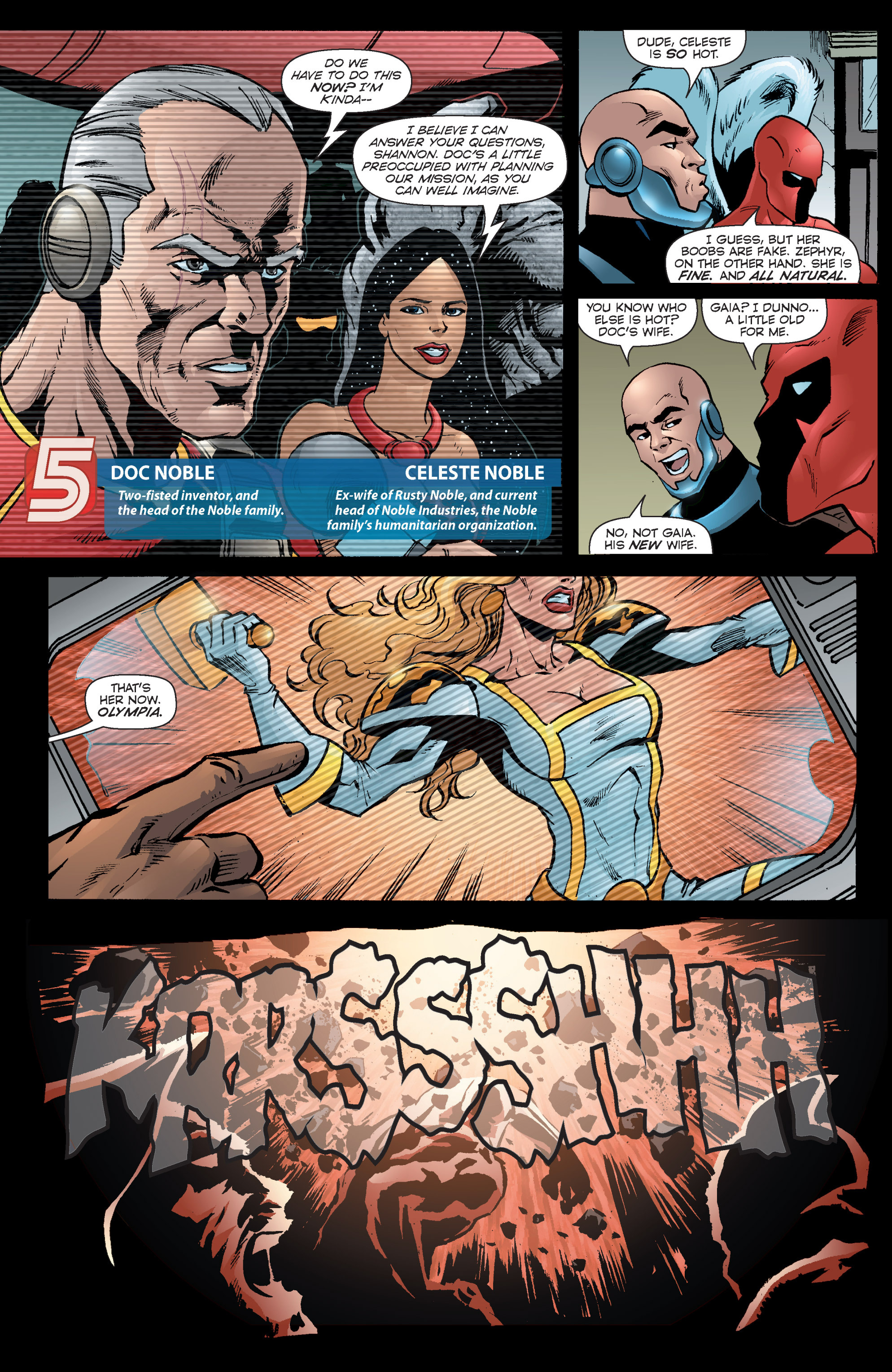 Read online Noble Causes (2004) comic -  Issue #32 - 4