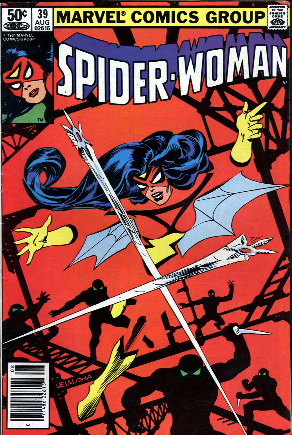 Read online Spider-Woman (1978) comic -  Issue #39 - 1