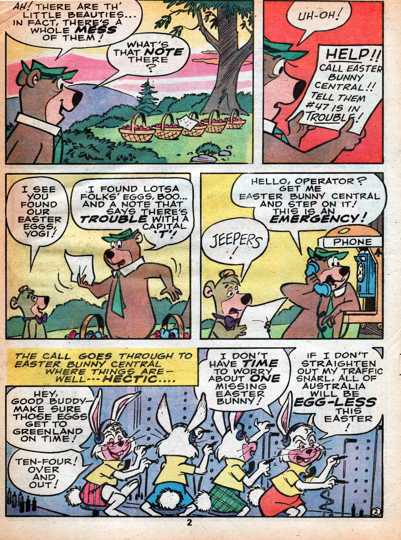 Read online Yogi Bear's Easter Parade comic -  Issue # Full - 4