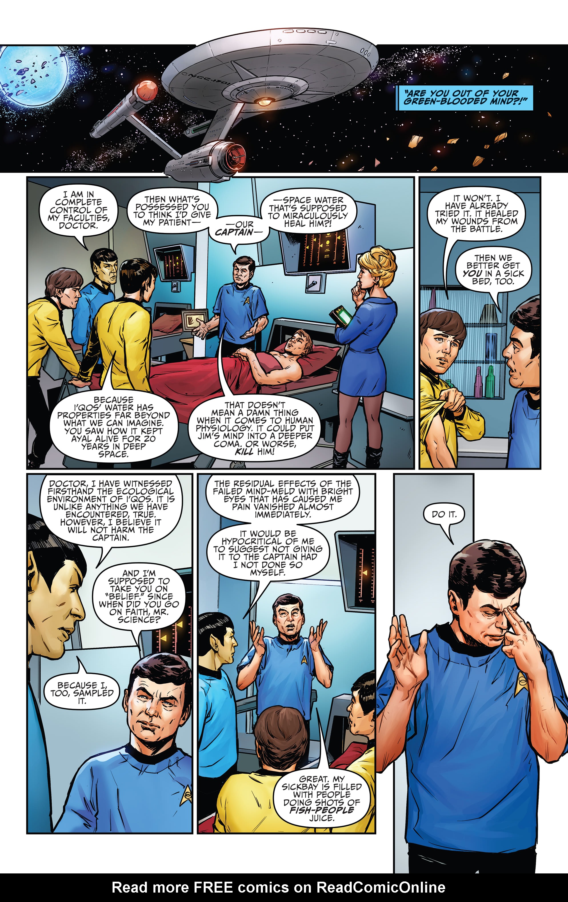 Read online Star Trek: Year Five comic -  Issue #10 - 18