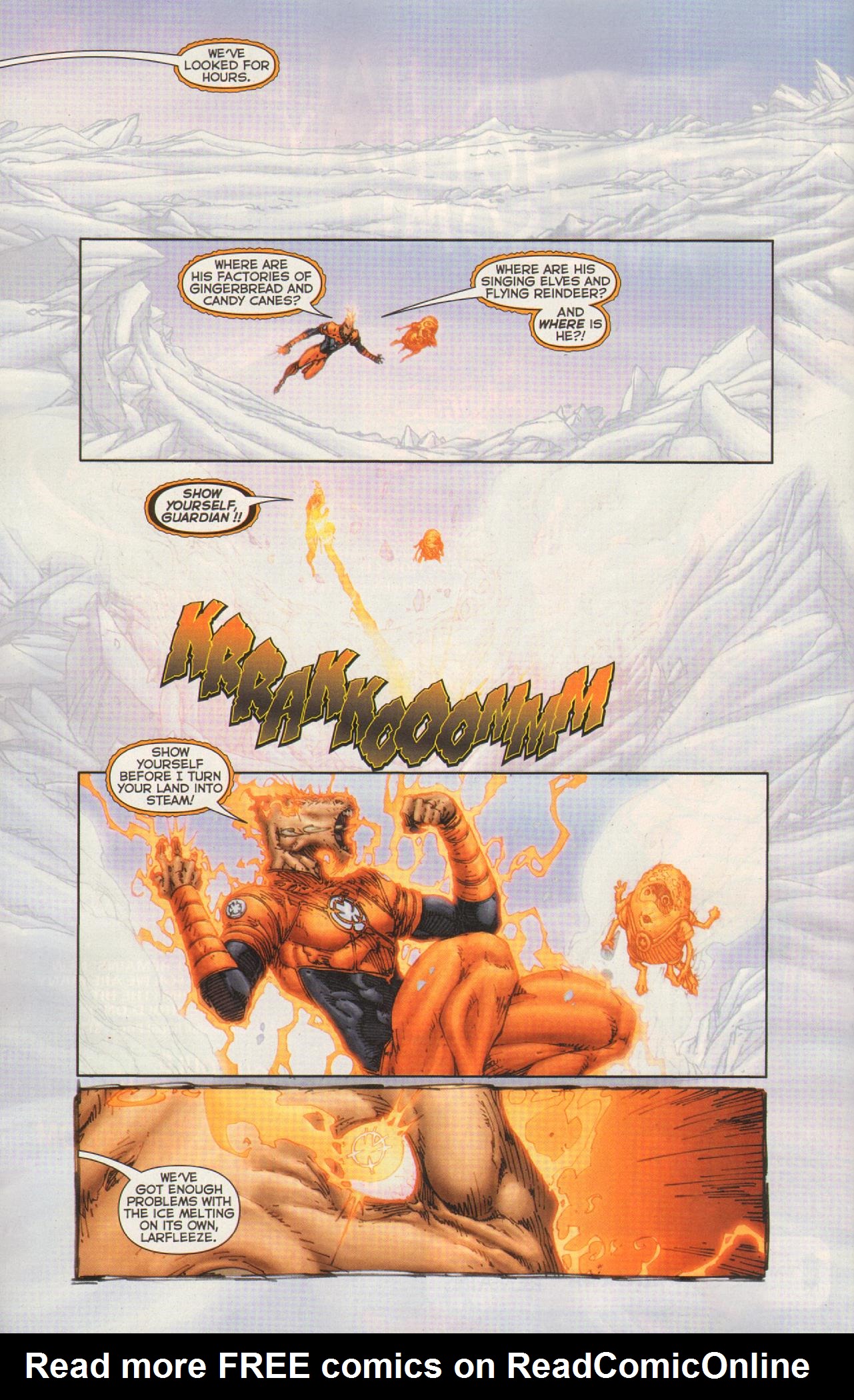 Read online Green Lantern: Larfleeze Christmas Special comic -  Issue # Full - 19