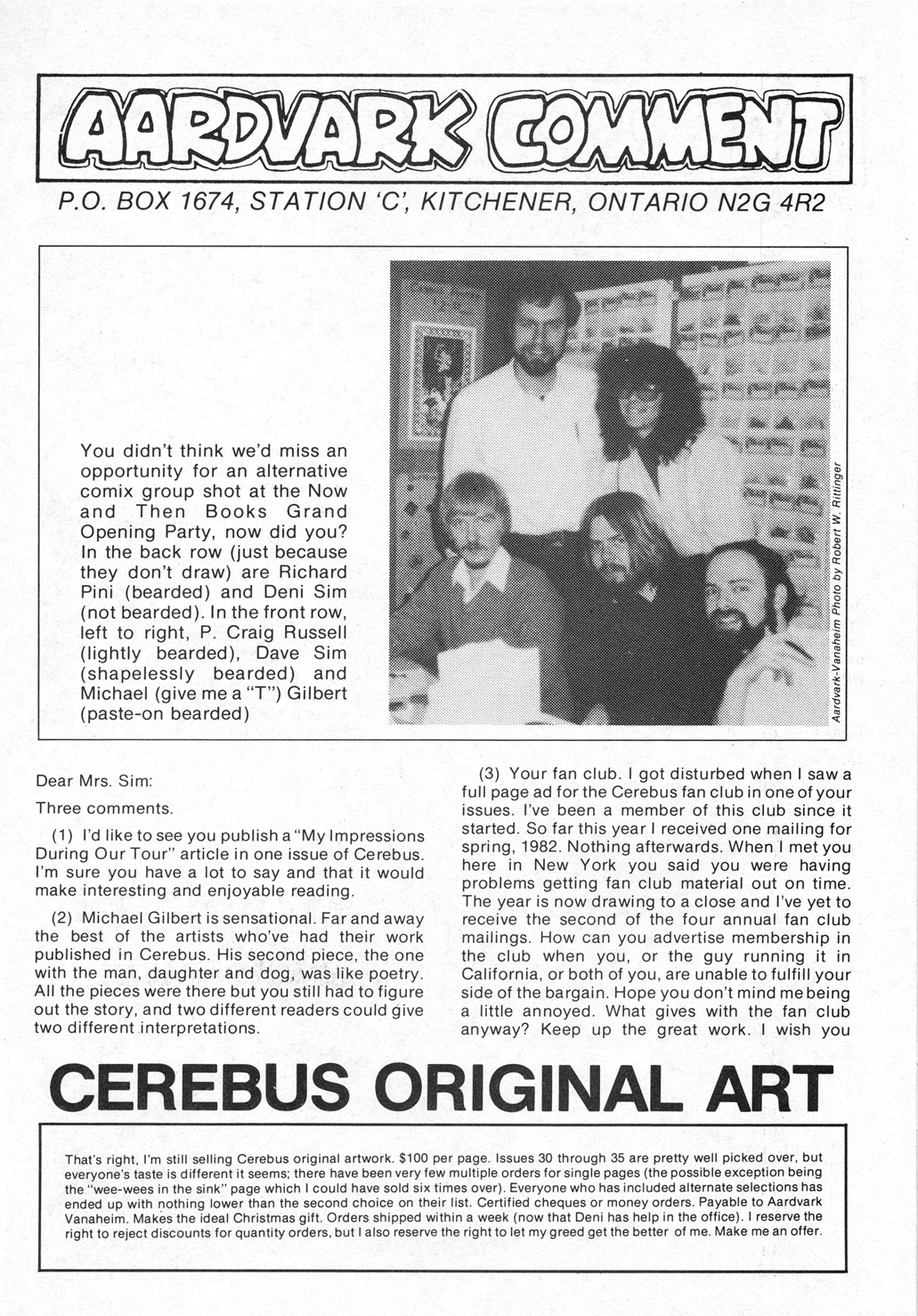 Cerebus Issue #47 #47 - English 29