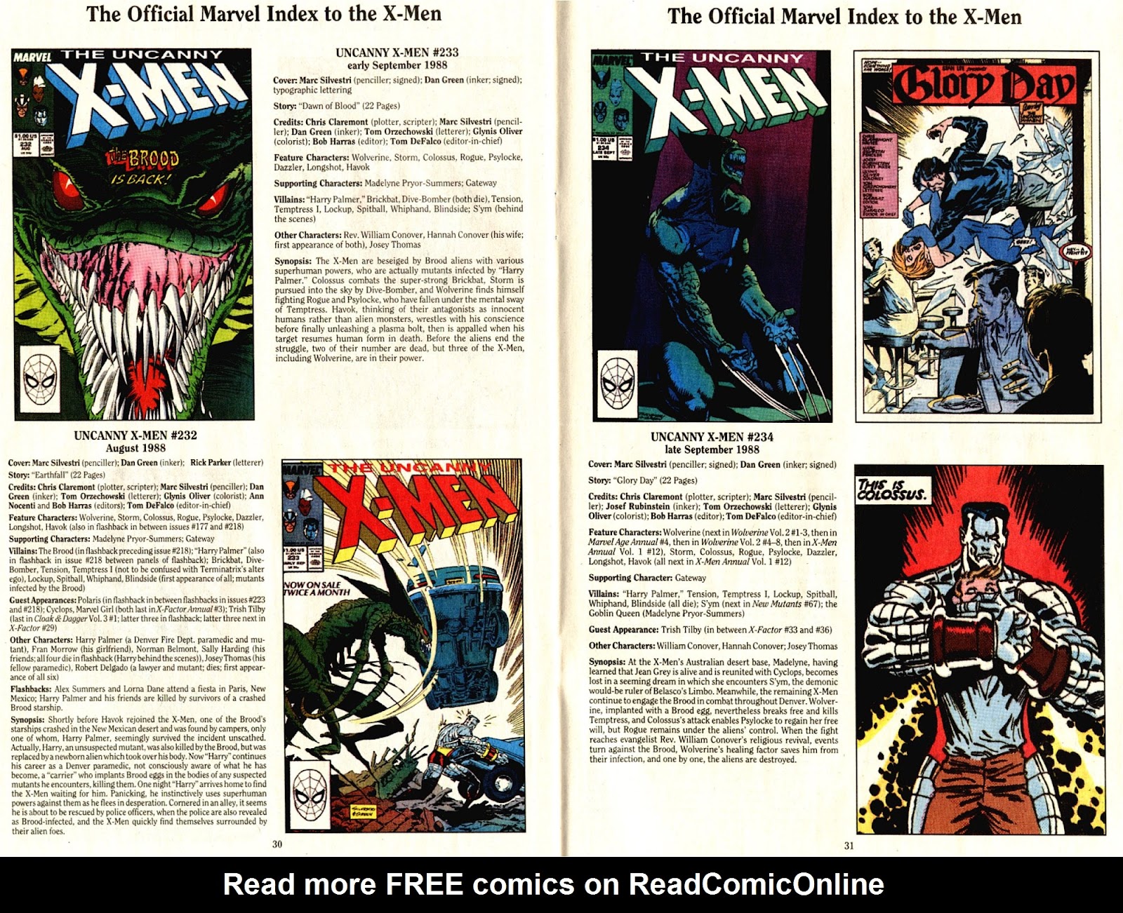 The Official Marvel Index To The X-Men (1994) issue 4 - Page 17