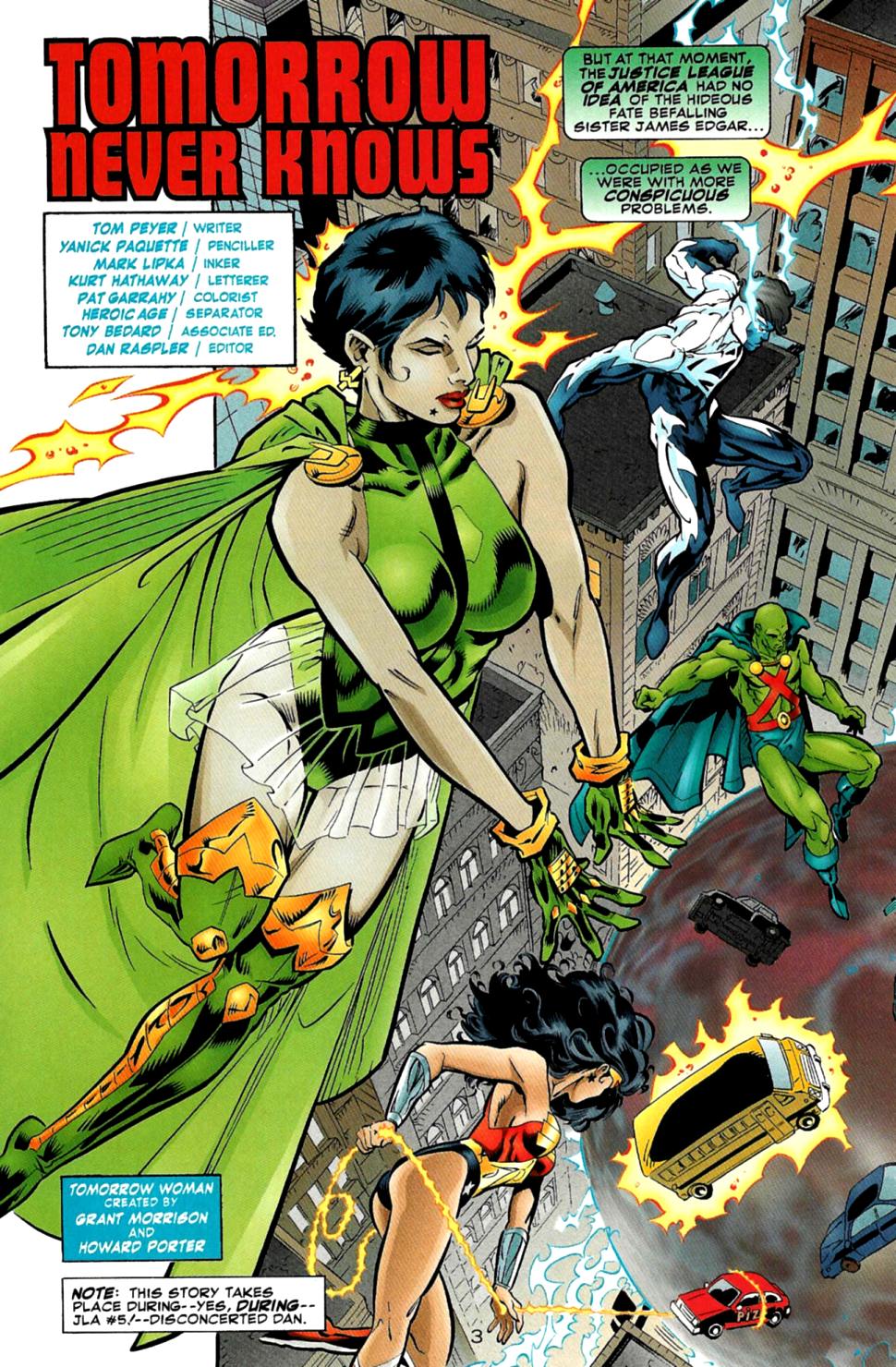 Read online JLA: Tomorrow Woman comic -  Issue # Full - 4