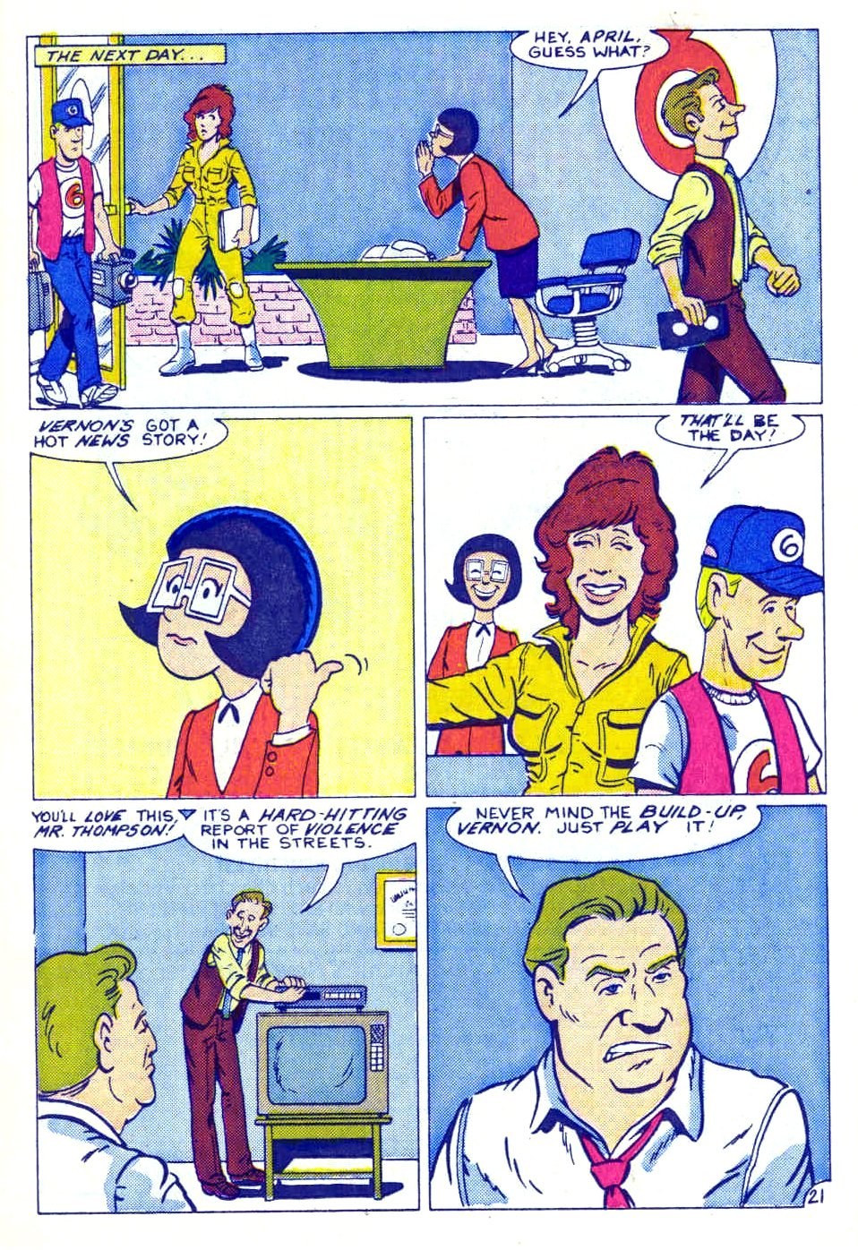 Read online Teenage Mutant Ninja Turtles Adventures (1989) comic -  Issue #1 - 23