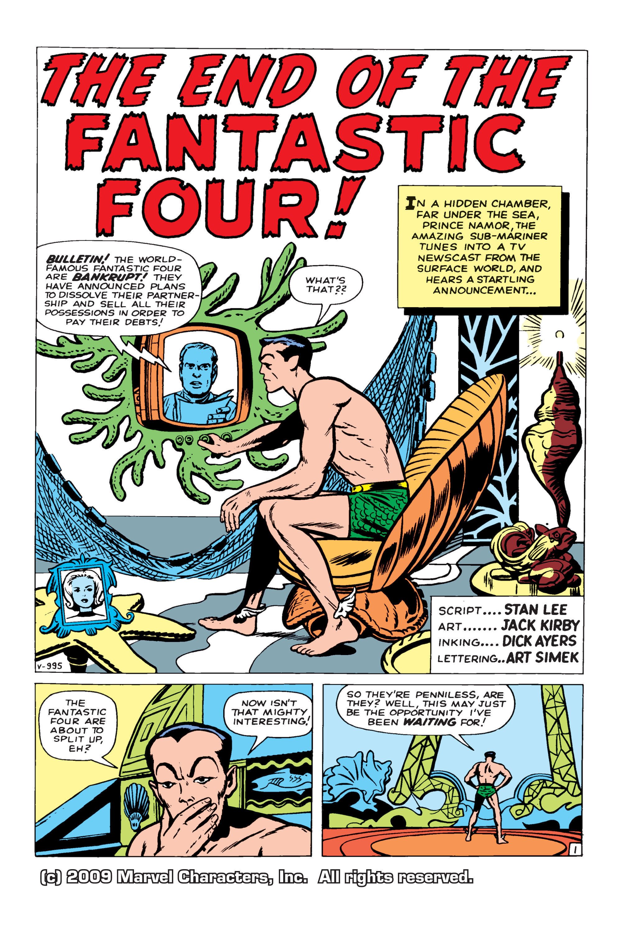 Read online Fantastic Four (1961) comic -  Issue #9 - 2