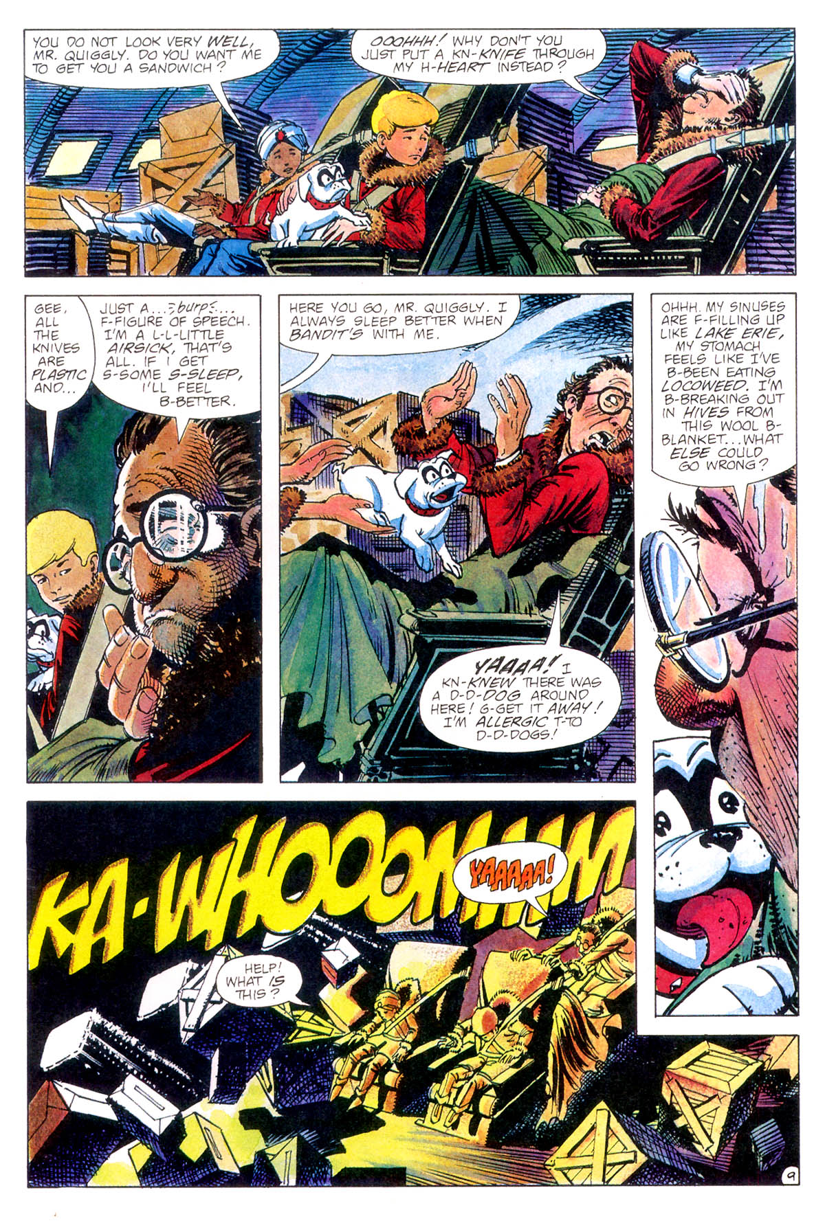 Read online Jonny Quest comic -  Issue #6 - 12
