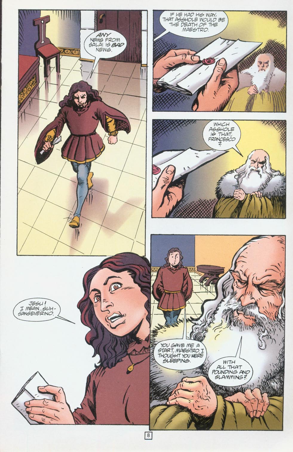 Read online Chiaroscuro comic -  Issue #9 - 10