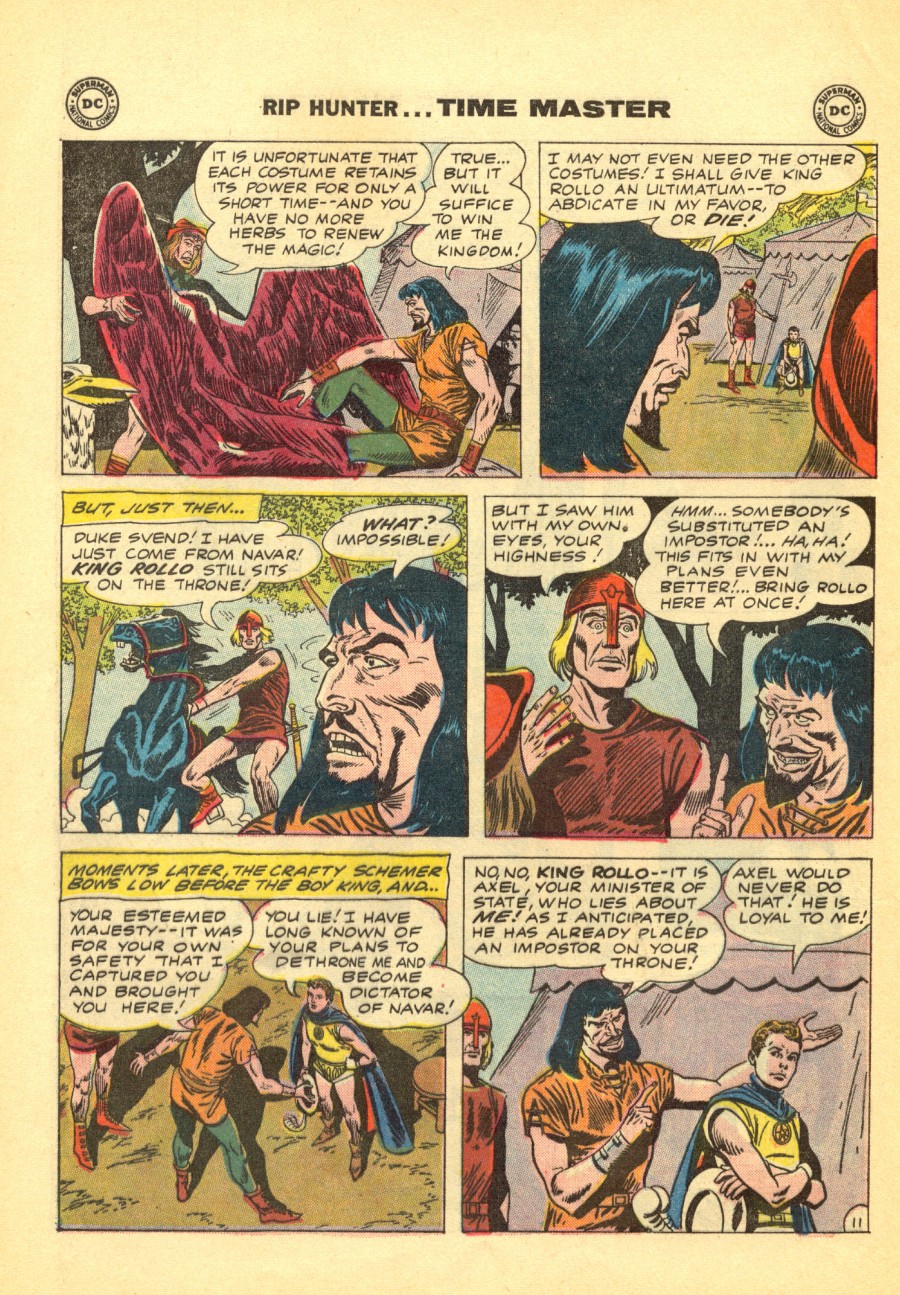 Read online Rip Hunter...Time Master comic -  Issue #3 - 16