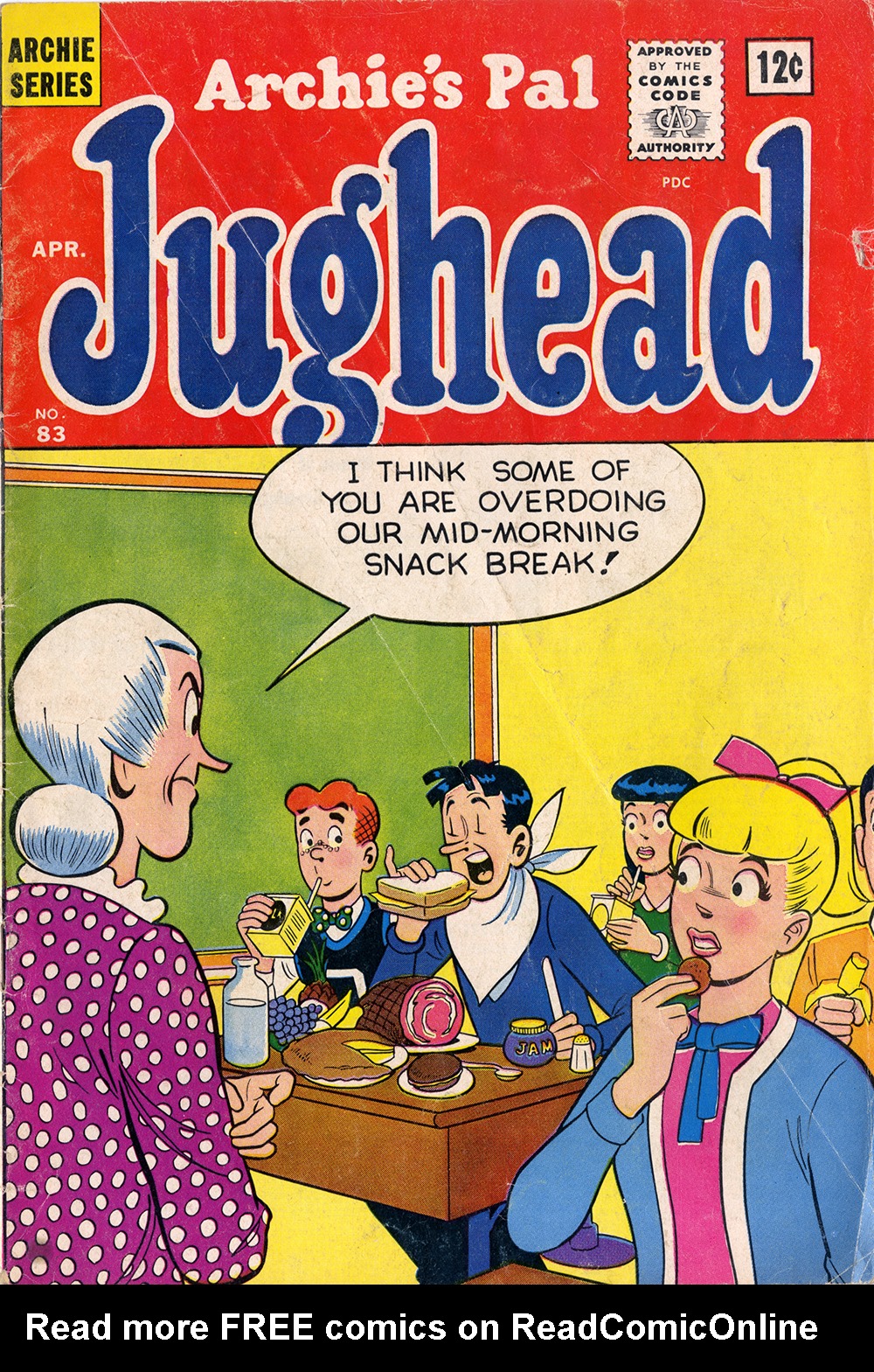 Read online Archie's Pal Jughead comic -  Issue #83 - 1