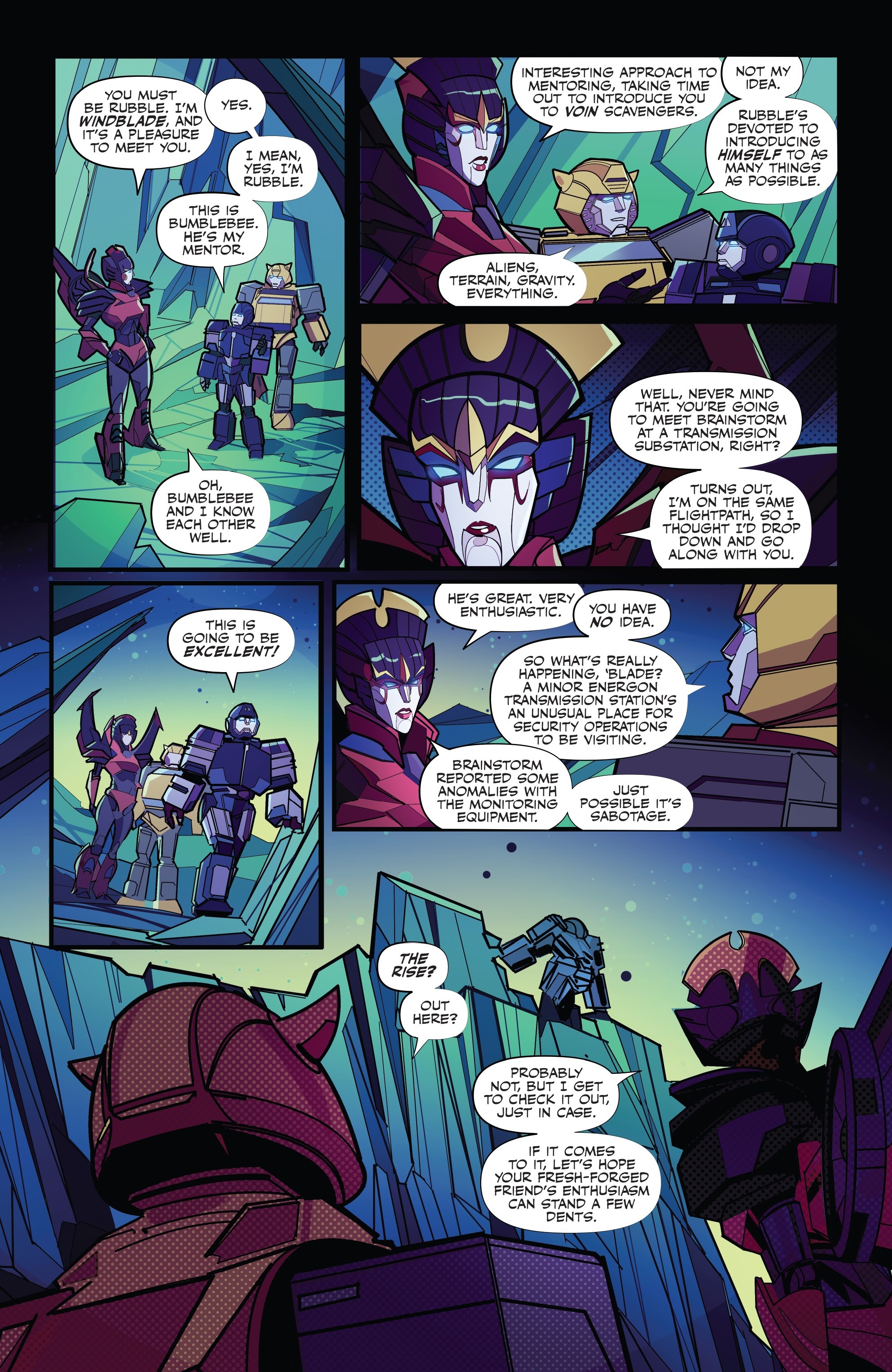 Read online Transformers (2019) comic -  Issue #1 - 12