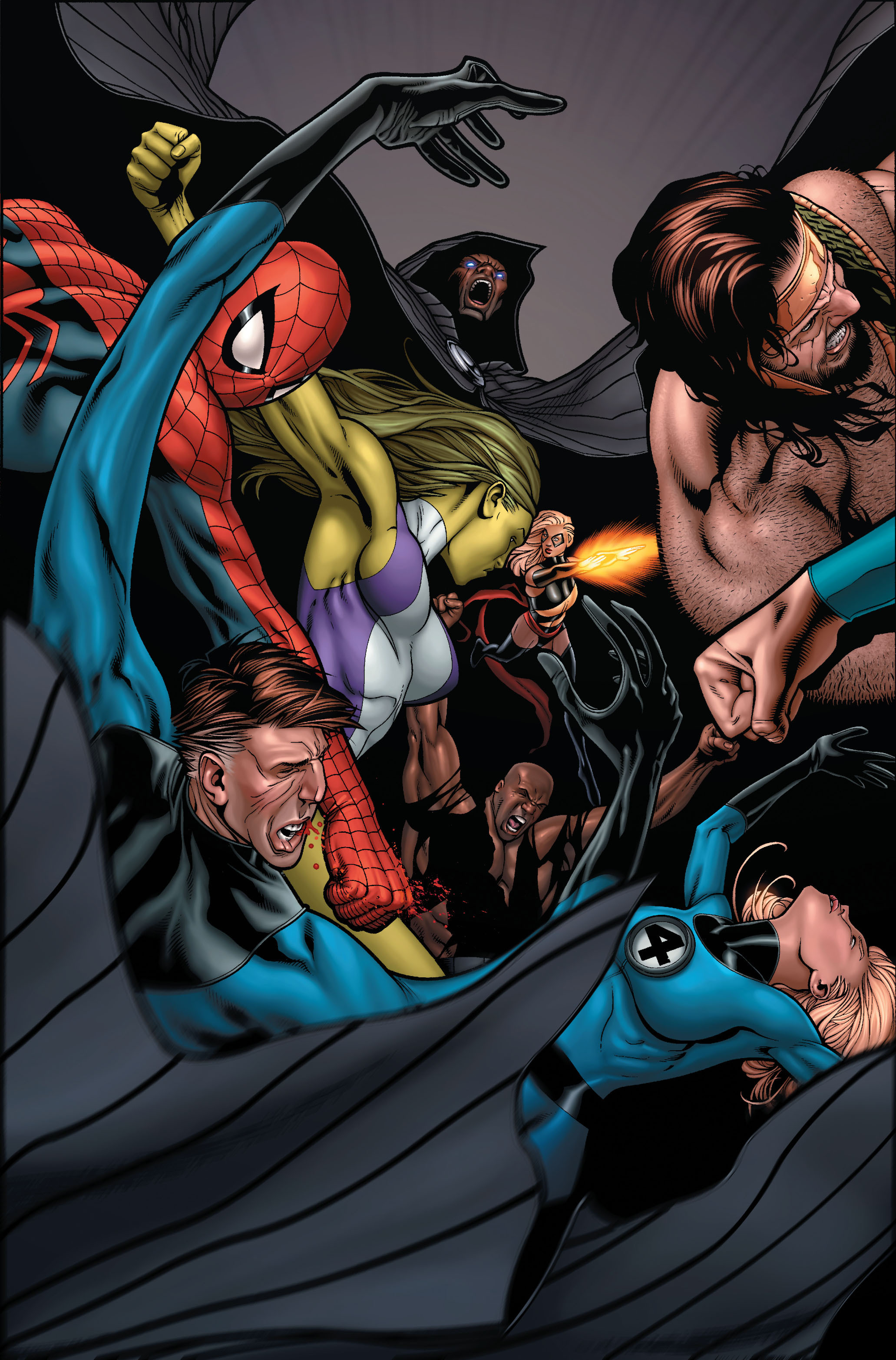 Read online Civil War (2006) comic -  Issue #7 - 8