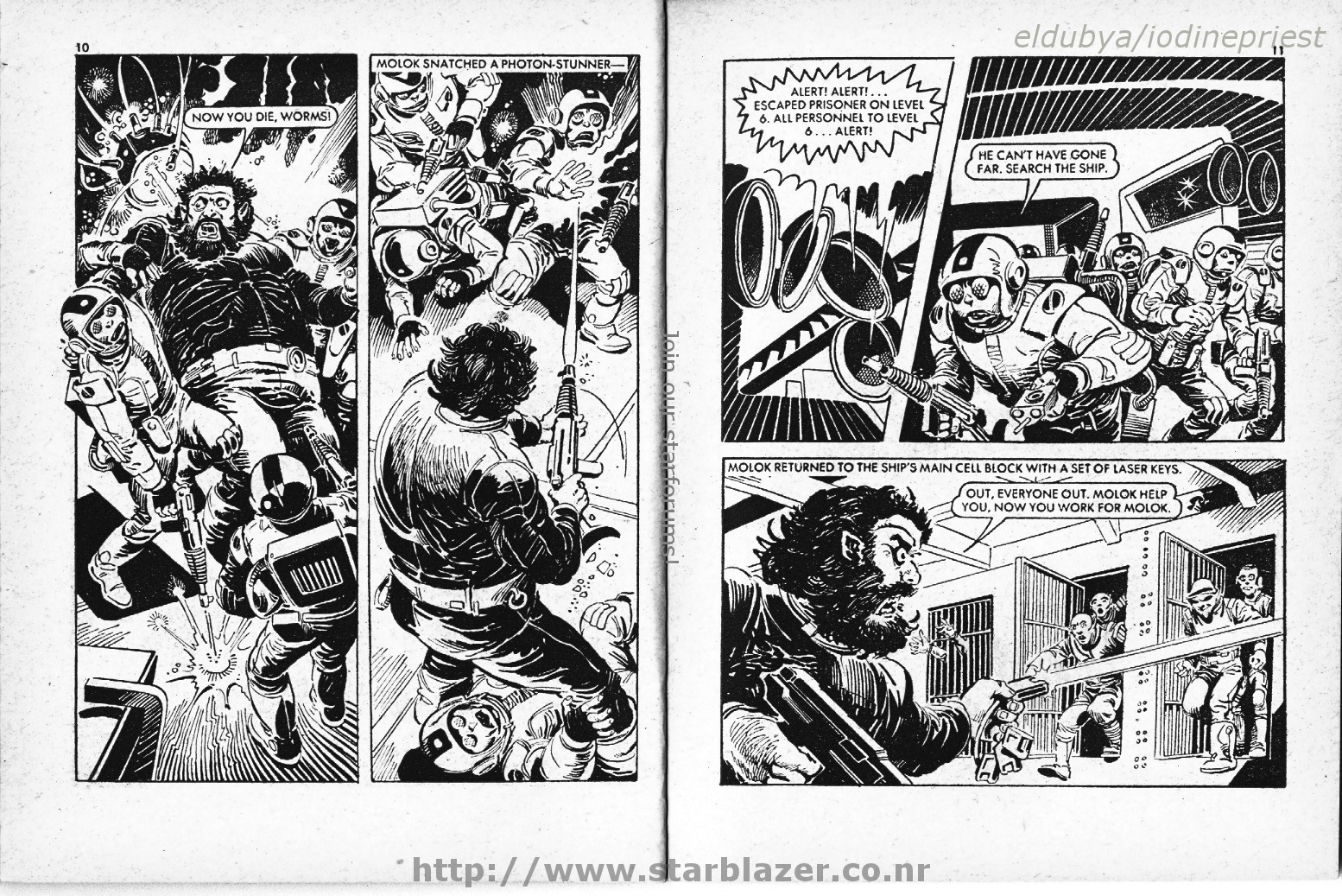 Read online Starblazer comic -  Issue #57 - 7