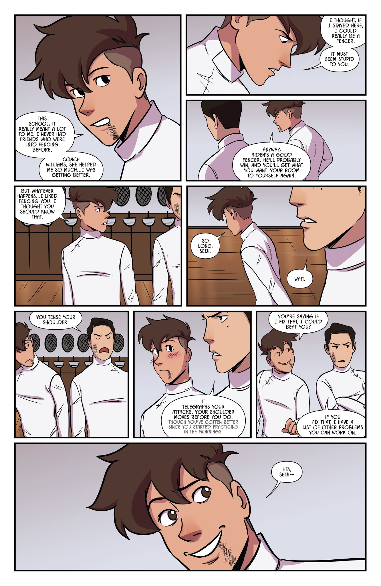 Read online Fence comic -  Issue #10 - 22