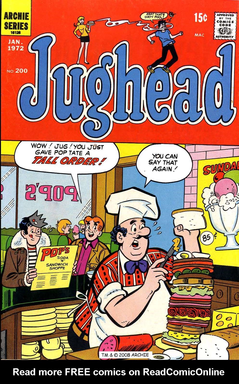 Read online Jughead (1965) comic -  Issue #200 - 1