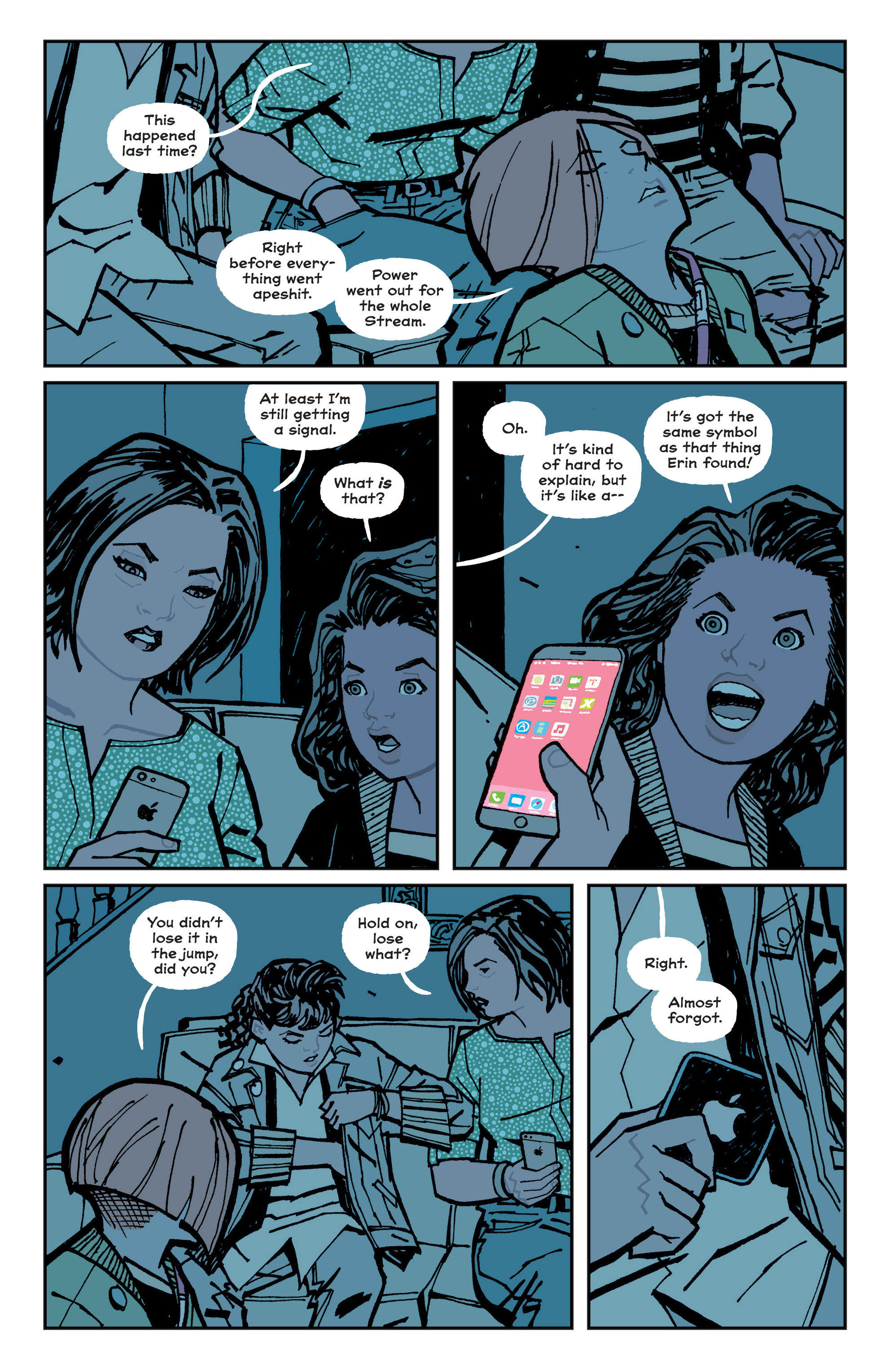 Read online Paper Girls comic -  Issue #6 - 22