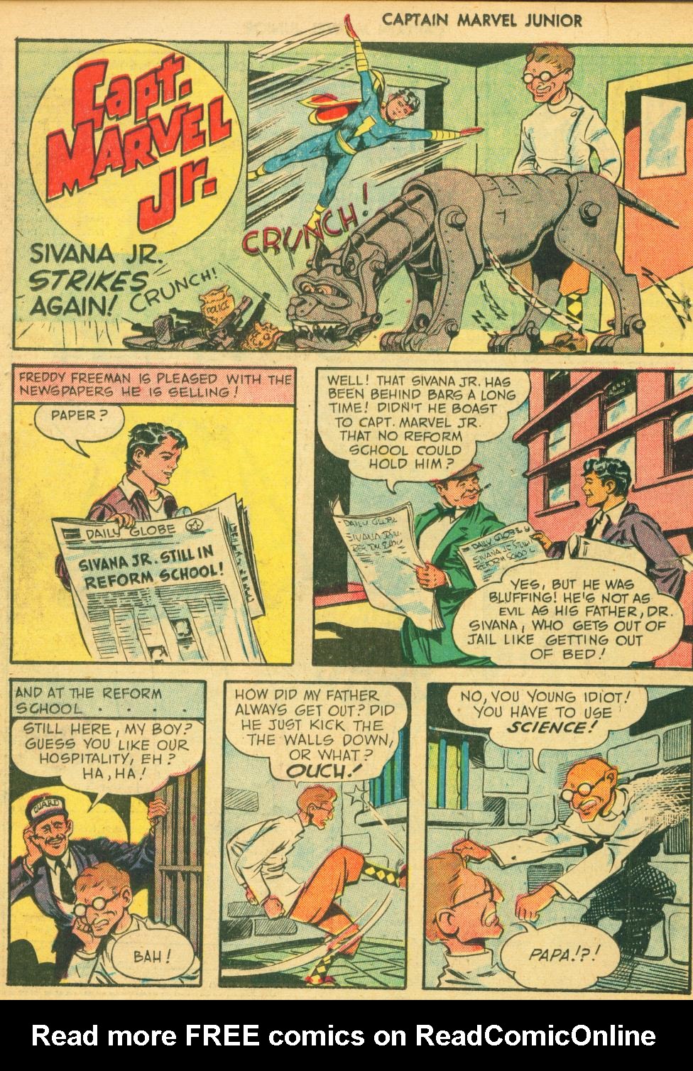 Read online Captain Marvel, Jr. comic -  Issue #42i - 15