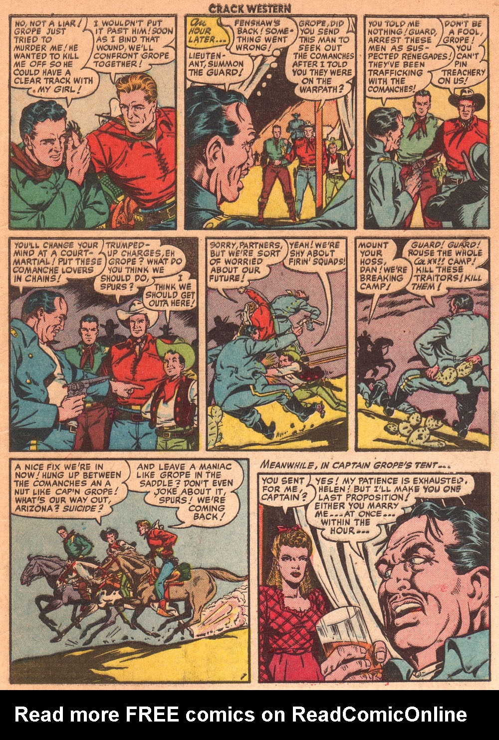 Read online Crack Western comic -  Issue #77 - 10