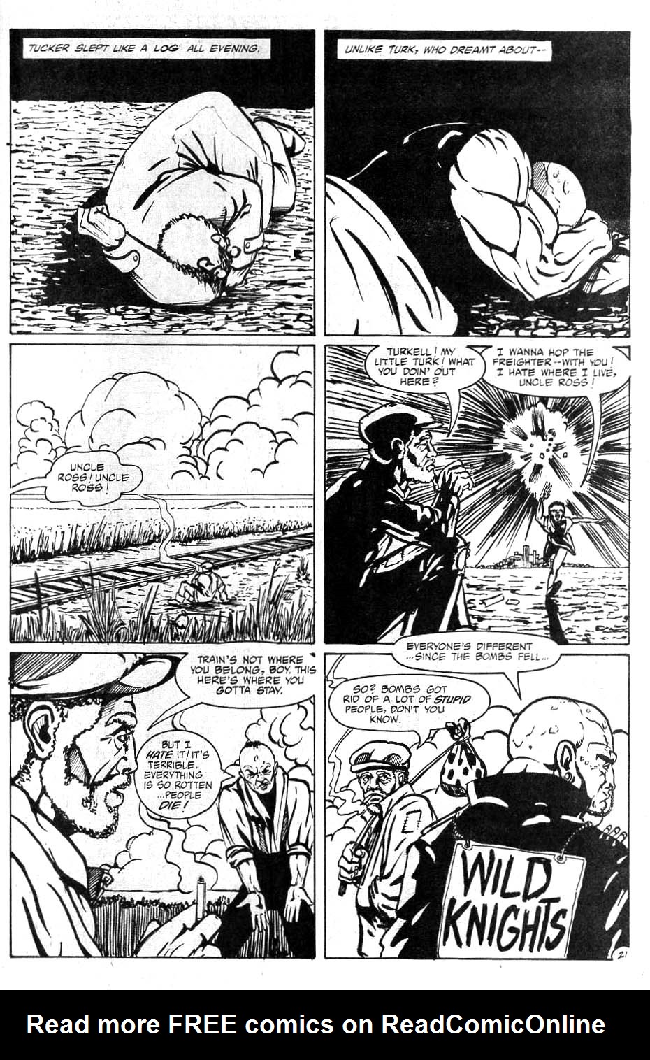 Read online Wild Knights comic -  Issue #7 - 23