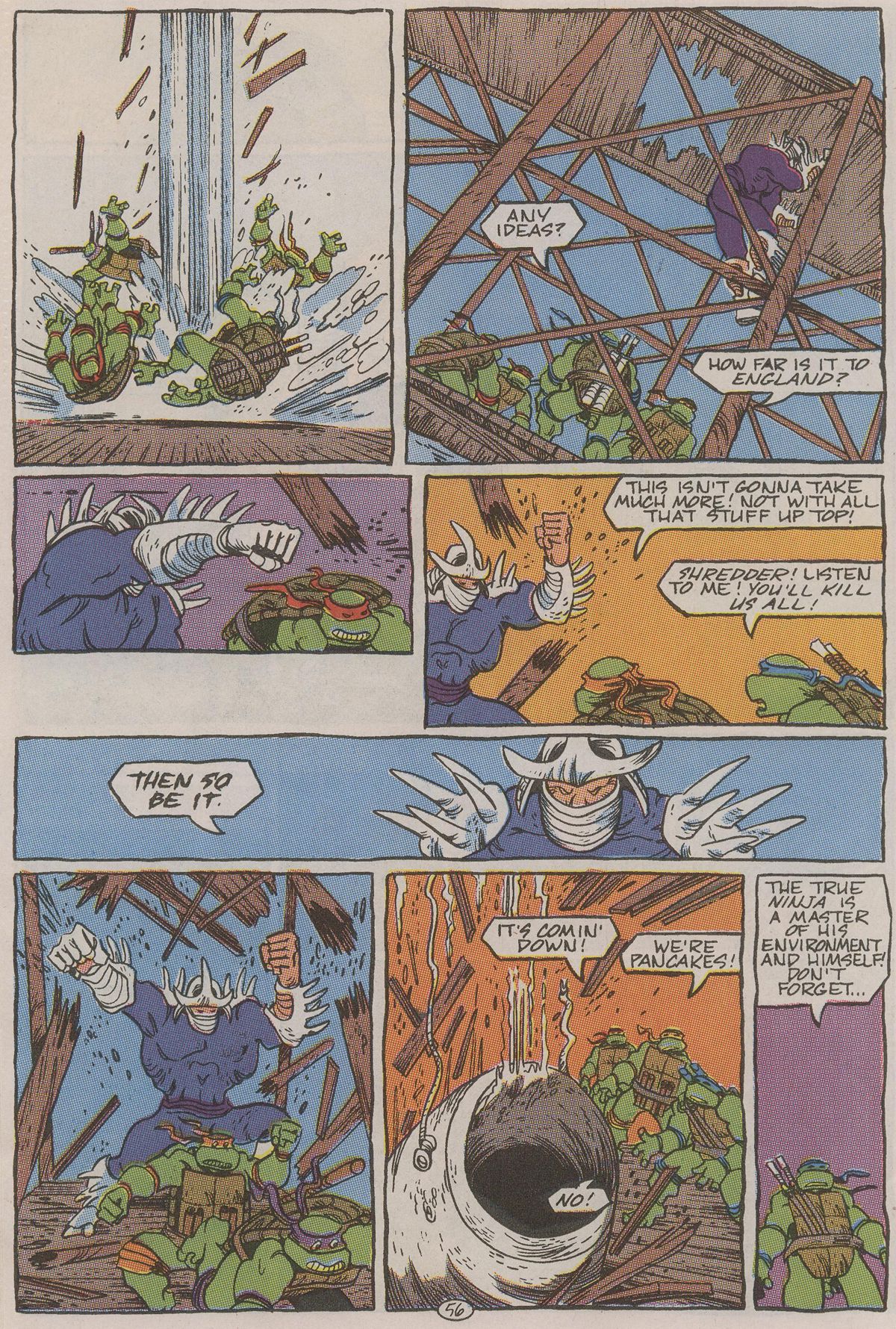 Read online Teenage Mutant Ninja Turtles II: The Secret of the Ooze Official Movie Adaptation comic -  Issue # Full - 57