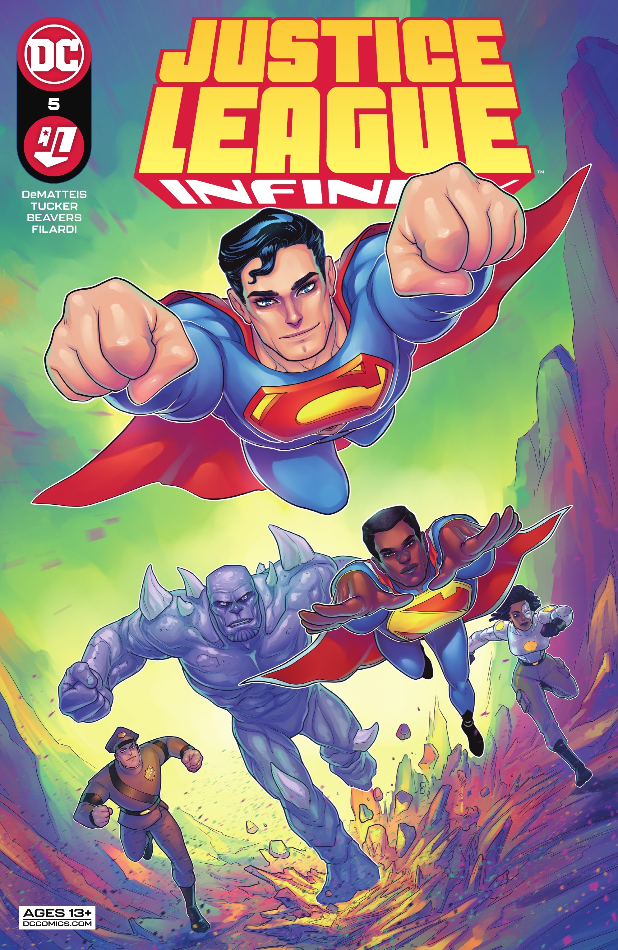 Read online Justice League Infinity comic -  Issue #5 - 1