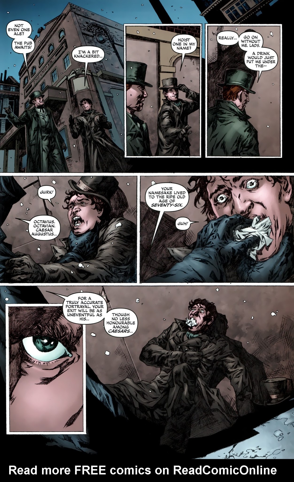 Read online Sherlock Holmes: Year One comic -  Issue #2 - 23