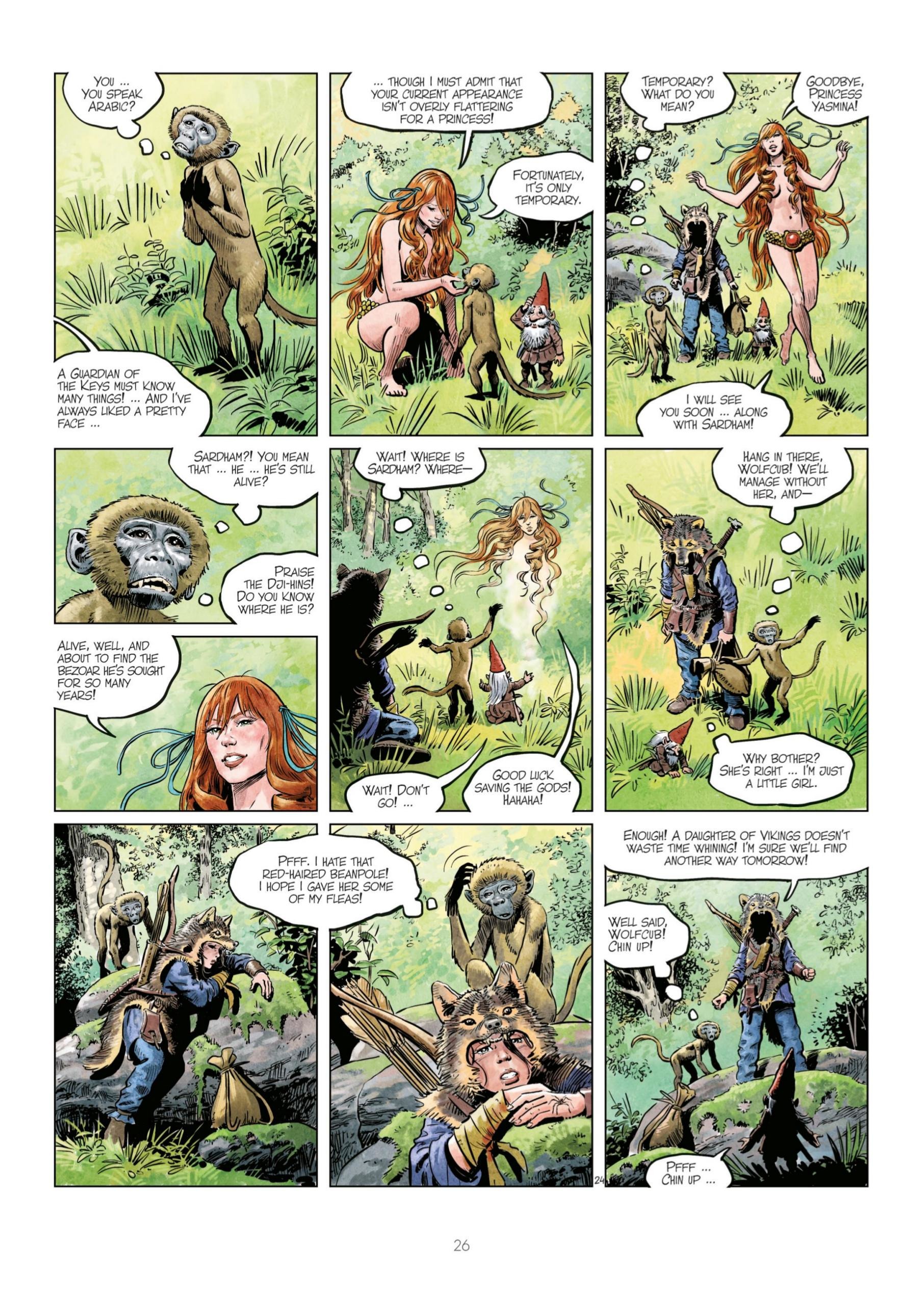 Read online The World of Thorgal: Wolfcub comic -  Issue #6 - 28
