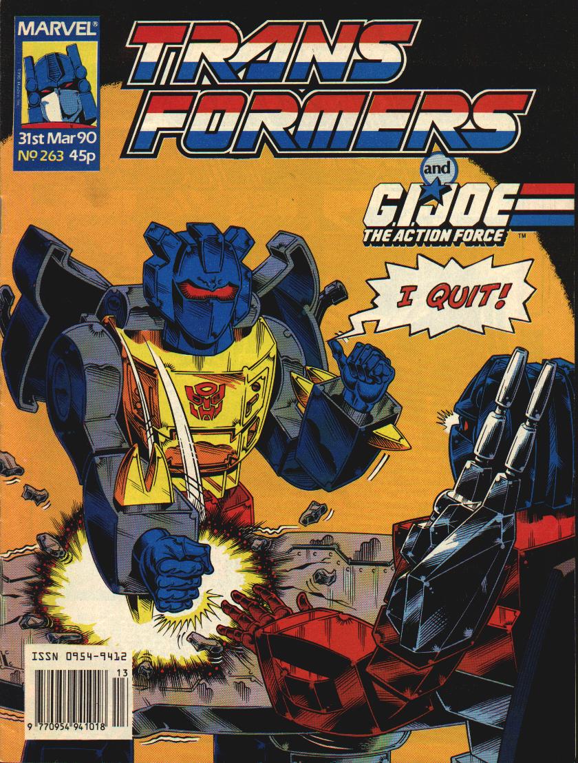 Read online The Transformers (UK) comic -  Issue #263 - 1