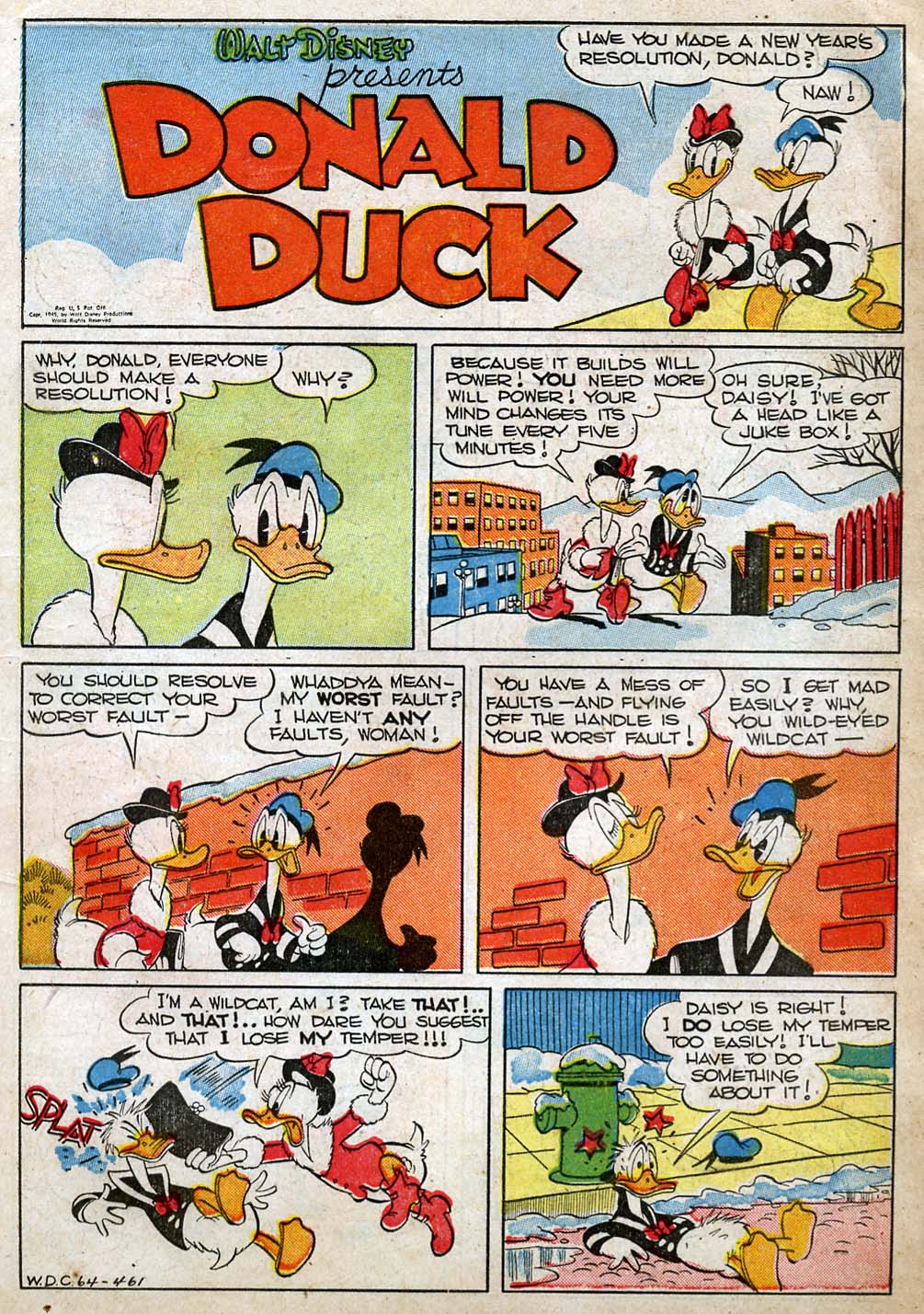 Read online Walt Disney's Comics and Stories comic -  Issue #64 - 3