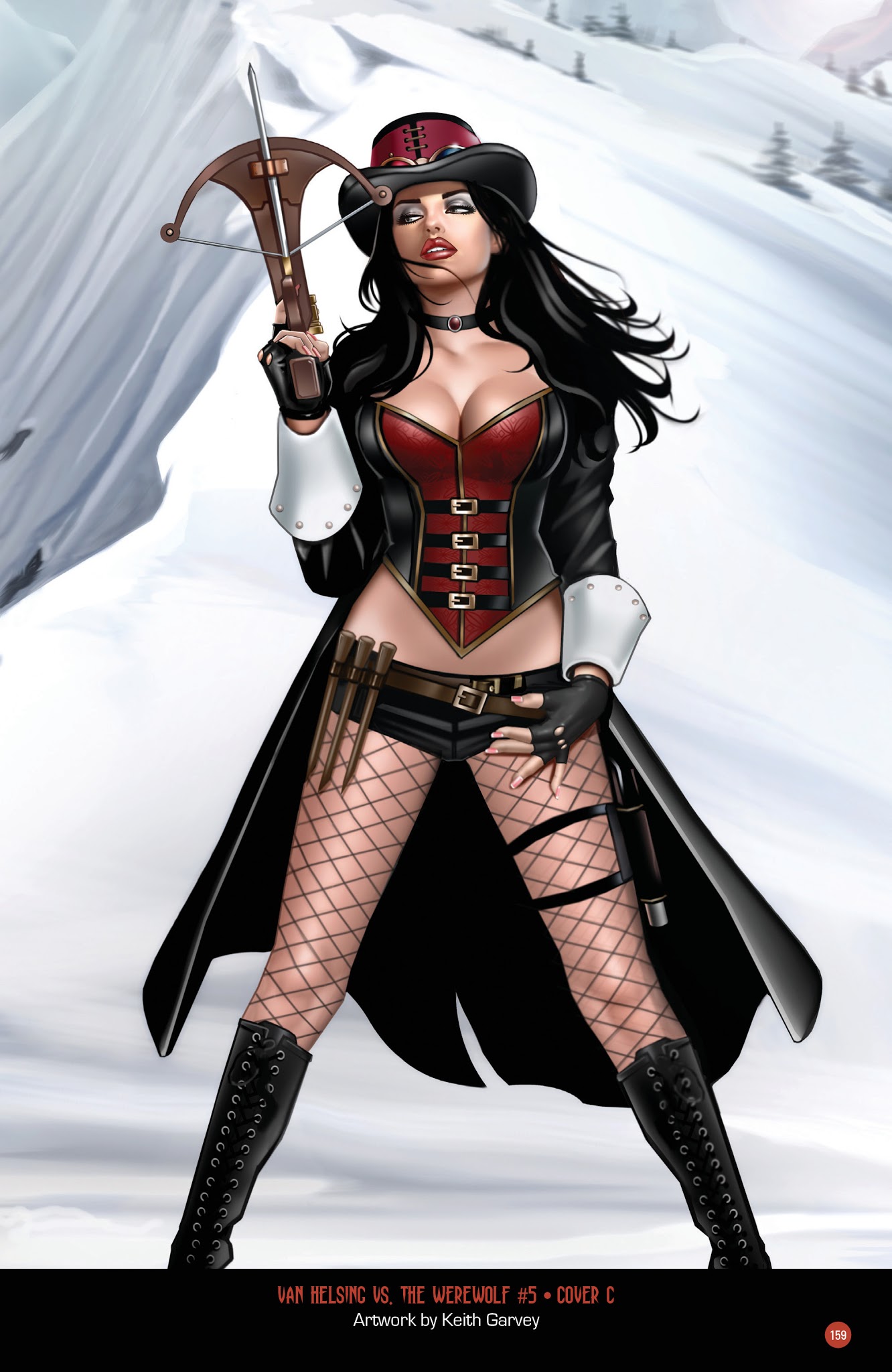 Read online Van Helsing vs. Werewolf comic -  Issue # _TPB 1 - 159