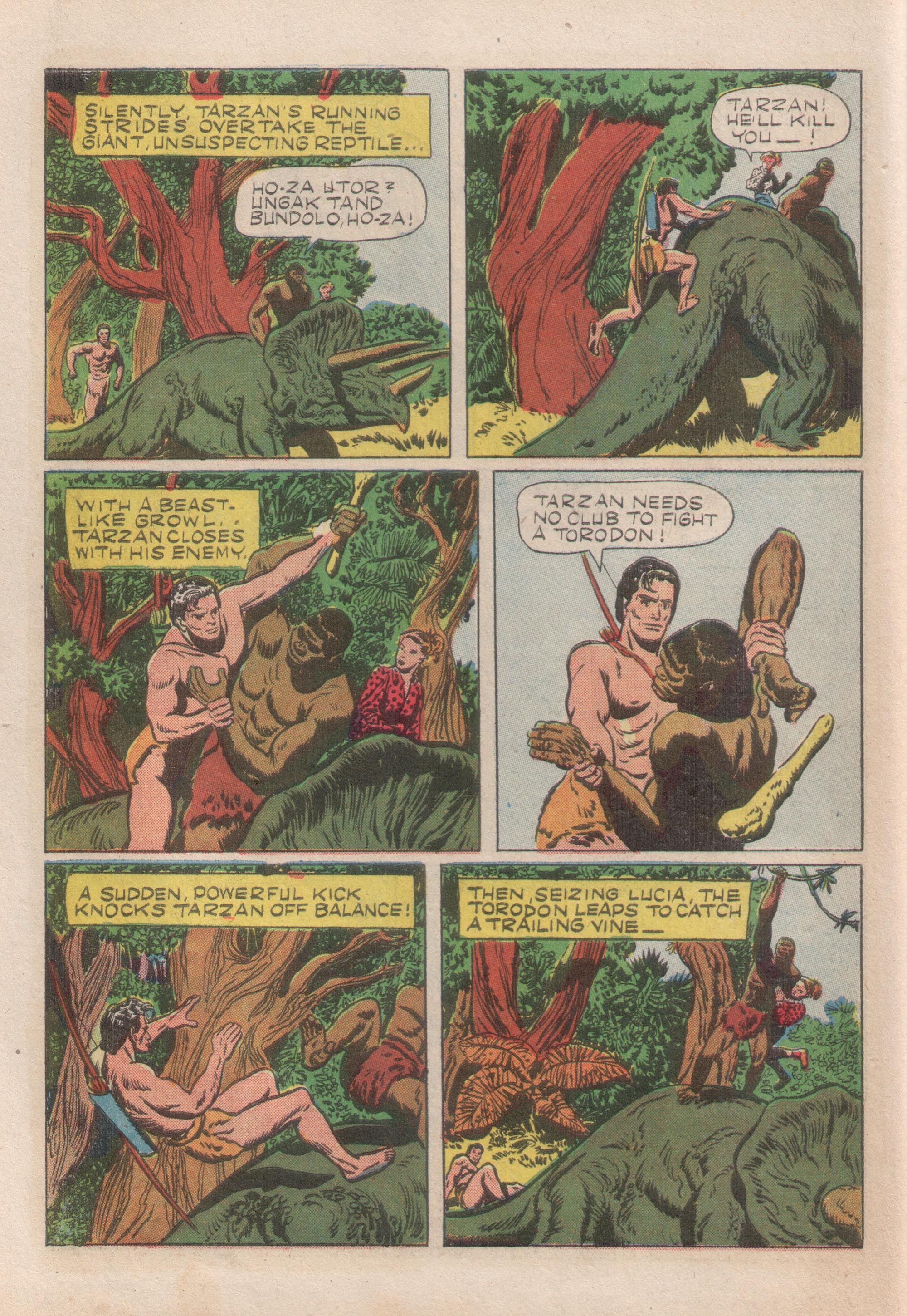 Read online Tarzan (1948) comic -  Issue #41 - 14