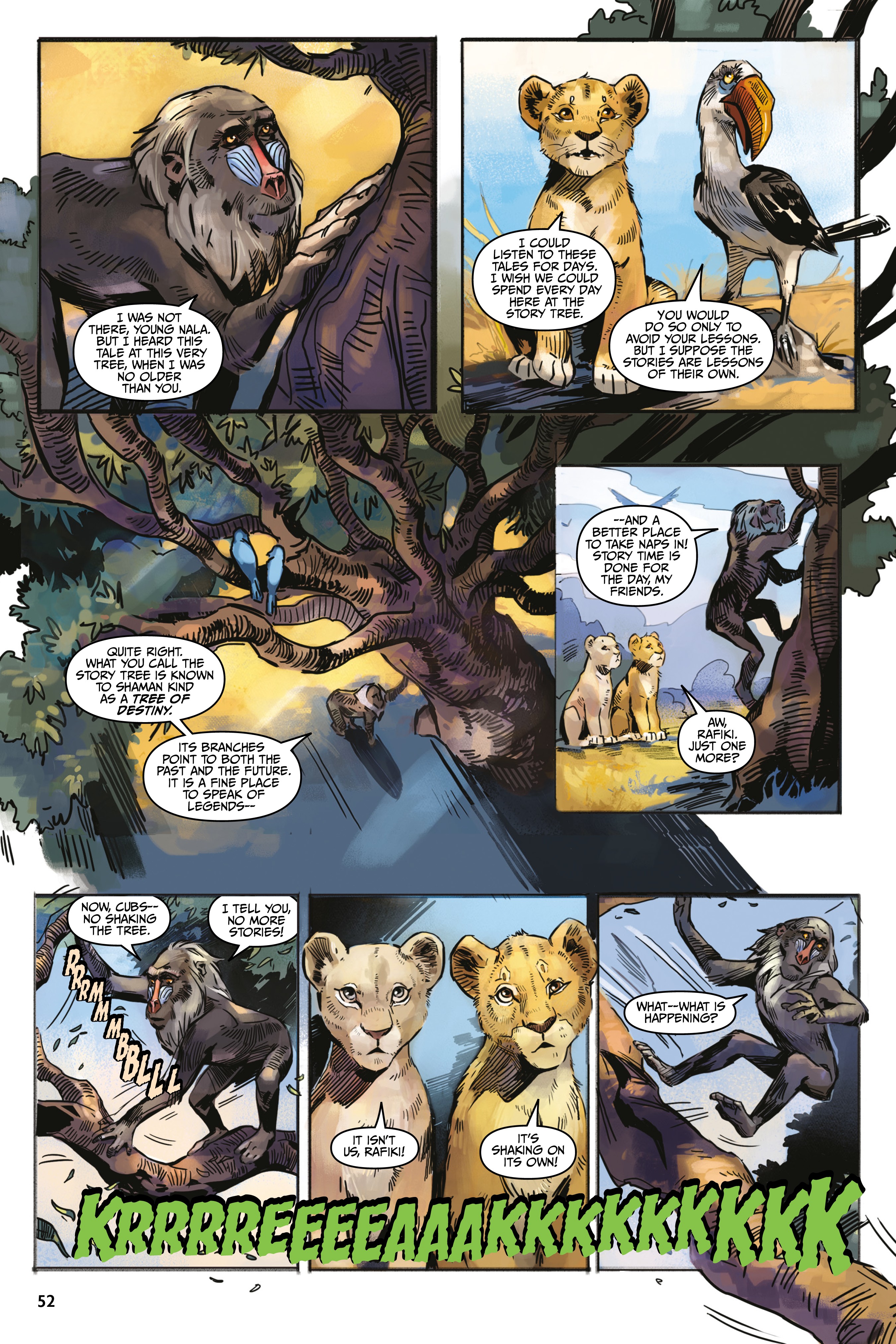 Read online Disney The Lion King: Wild Schemes and Catastrophes comic -  Issue # TPB - 53