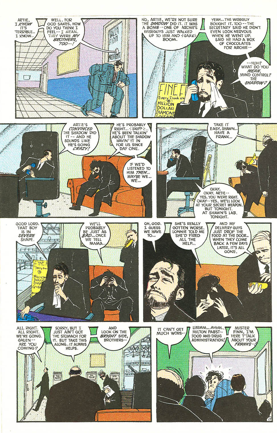 Read online The Shadow (1987) comic -  Issue #11 - 19