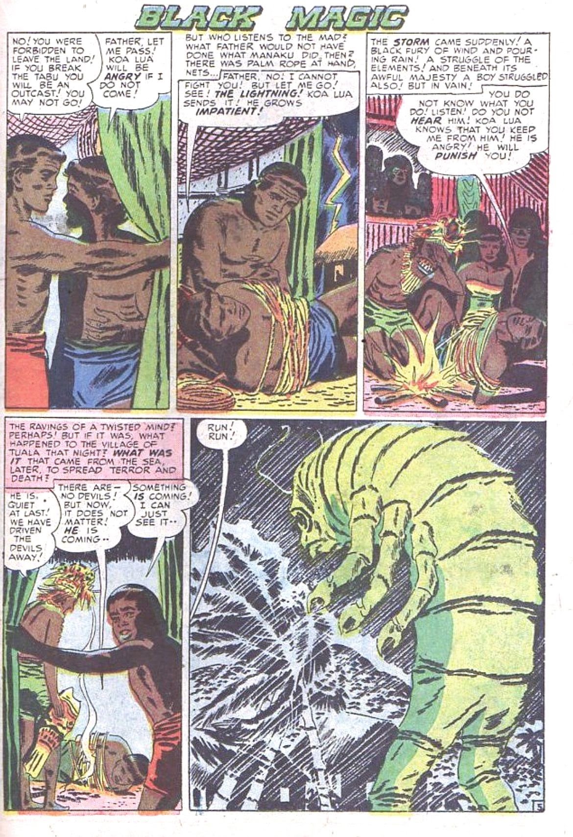 Read online Black Magic (1950) comic -  Issue #18 - 25